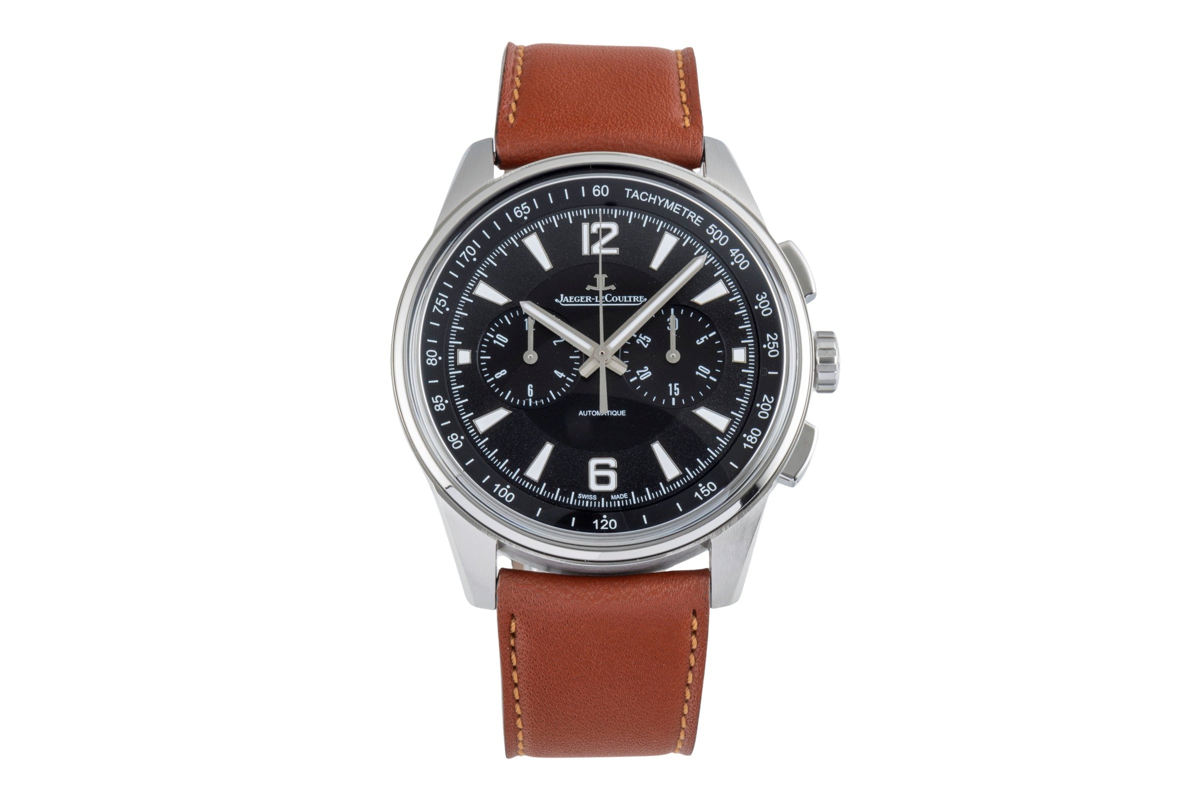 Jaeger LeCoultre Polaris chronographe acier automatique montre pour hommes Q9028471  , 842.8.C1.S LP: 16000EUR  [2505787]