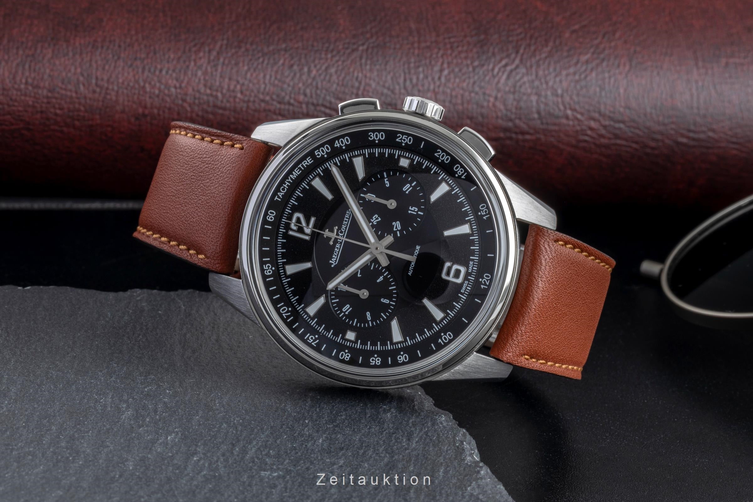 Jaeger LeCoultre Polaris chronographe acier automatique montre pour hommes Q9028471  , 842.8.C1.S LP: 16000EUR  [2505787]