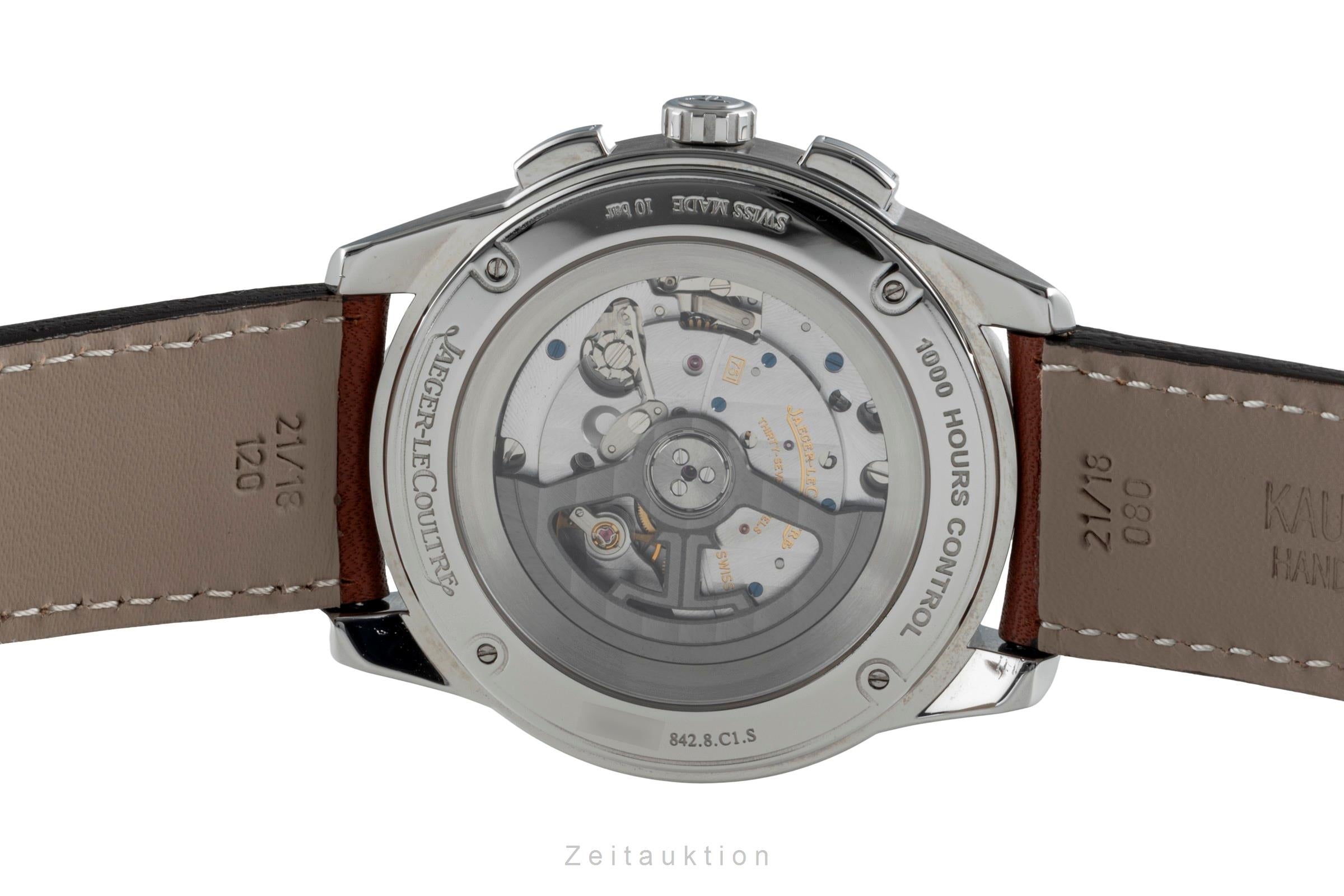 Jaeger LeCoultre Polaris chronographe acier automatique montre pour hommes Q9028471  , 842.8.C1.S LP: 16000EUR  [2505787]