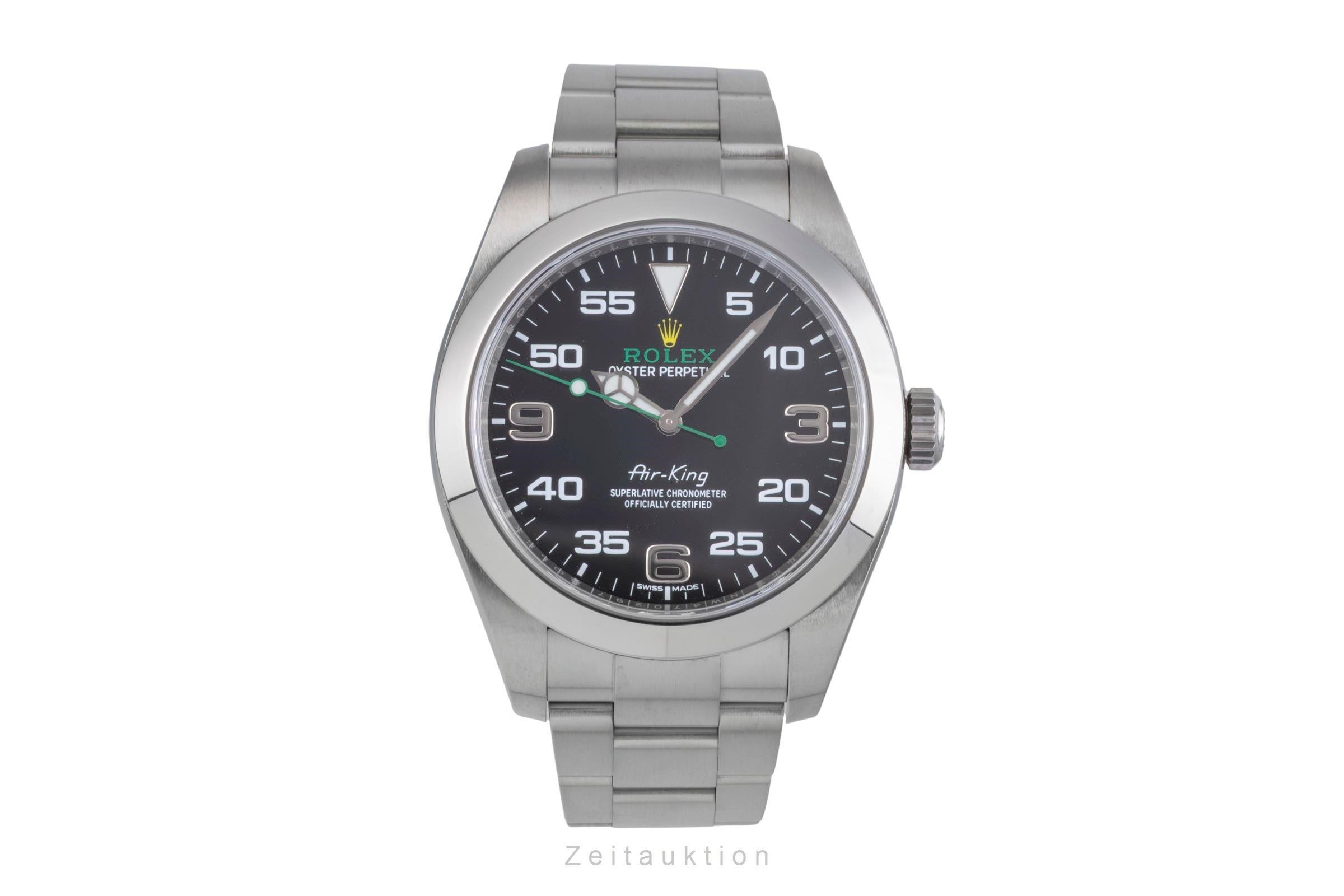 Rolex Air King Automatik Stahl Herrenuhr Oyster Perpetual Ref. 116900 B&P 2020 [2505788]