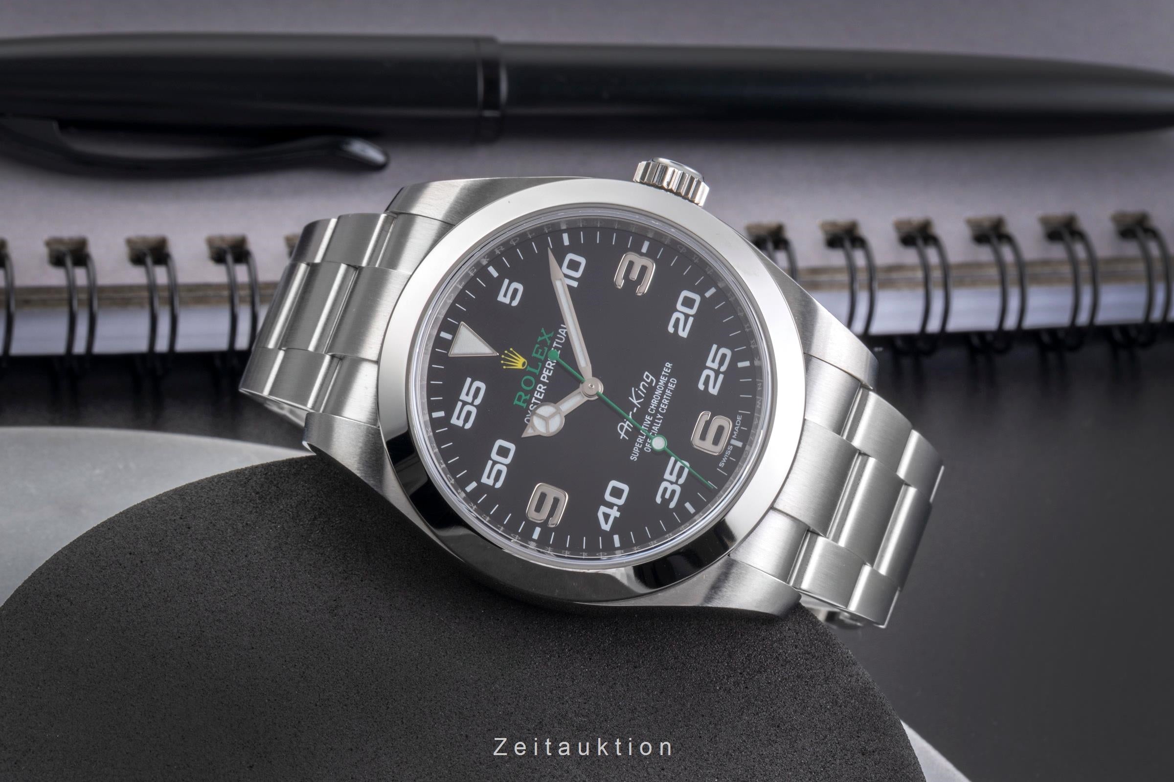 Rolex Air King Automatik Stahl Herrenuhr Oyster Perpetual Ref. 116900 B&P 2020 [2505788]