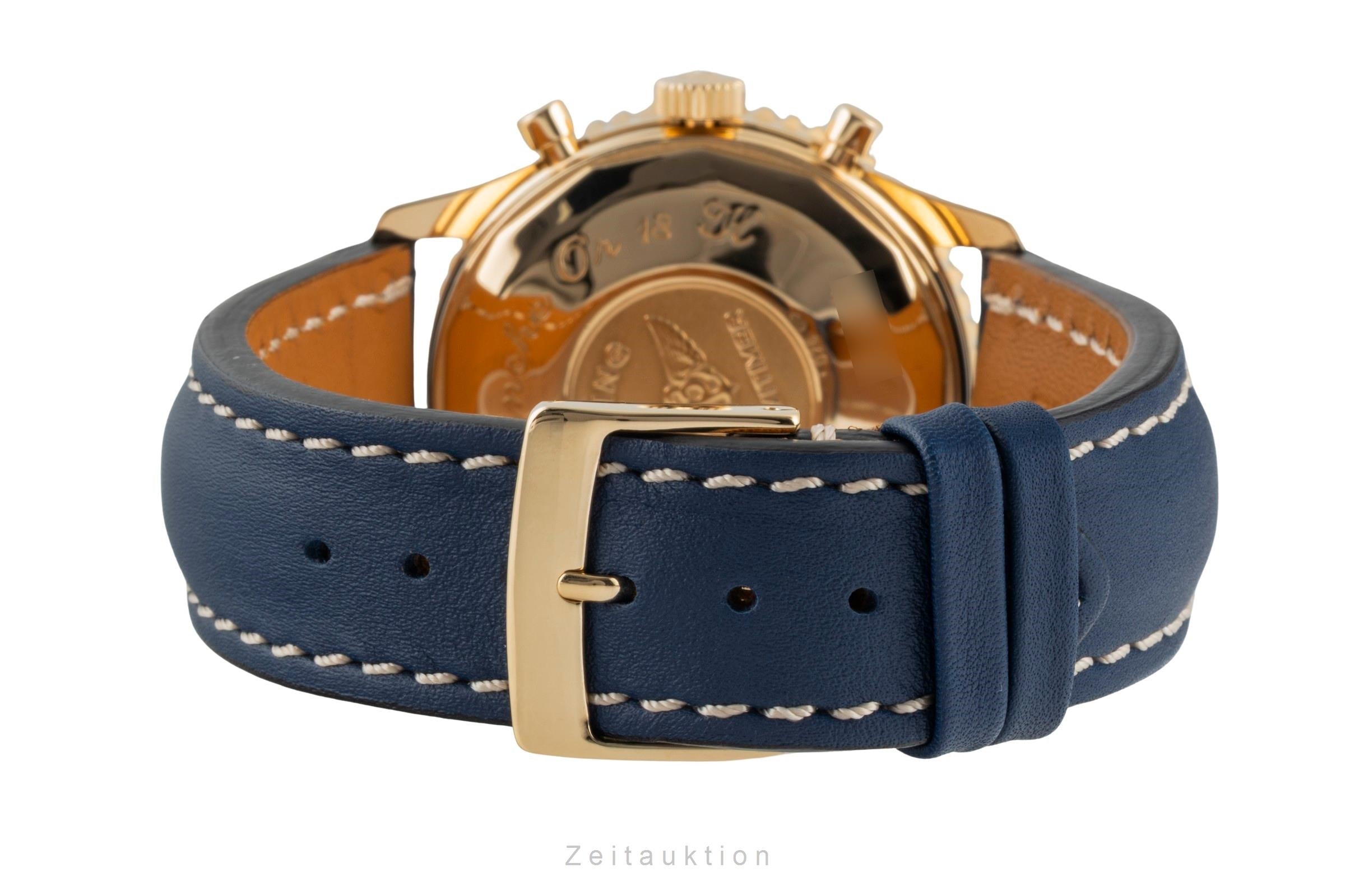 Breitling Navitimer cronografo oro 18 ct automatismo orologio da uomo K13020  [2505791]