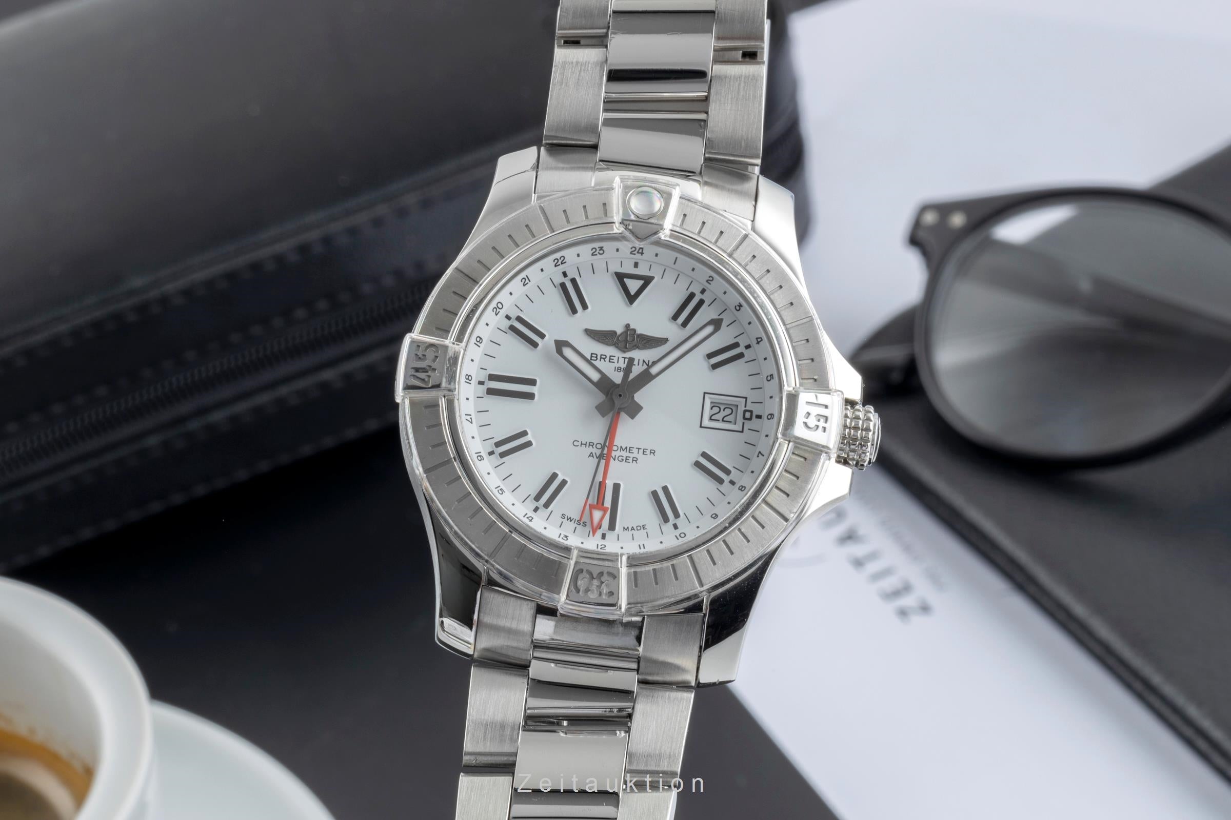 Breitling Avenger steel automatic men's watch A32397101A1A1 LP: 4750EUR  [2505792]