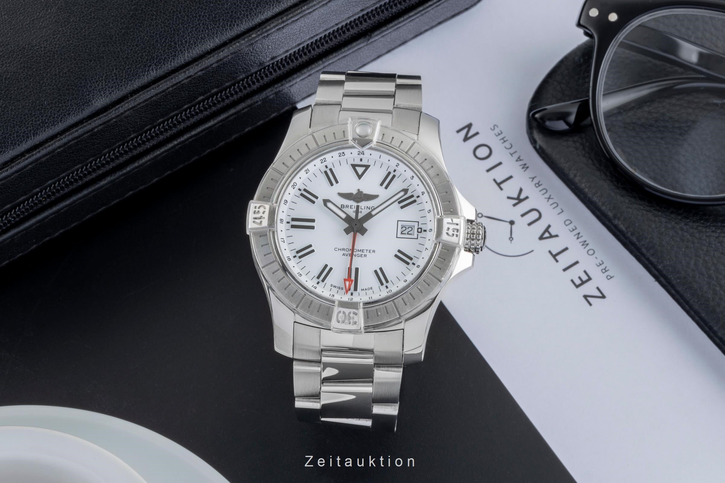 Breitling Avenger steel automatic men's watch A32397101A1A1 LP: 4750EUR  [2505792]