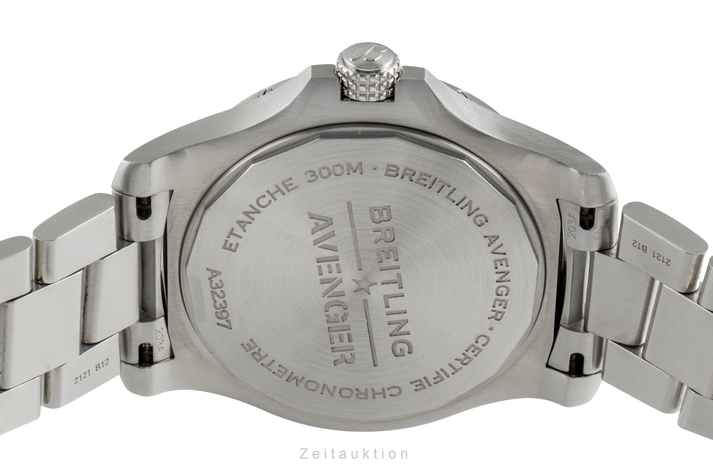 Breitling Avenger steel automatic men's watch A32397101A1A1 LP: 4750EUR  [2505792]