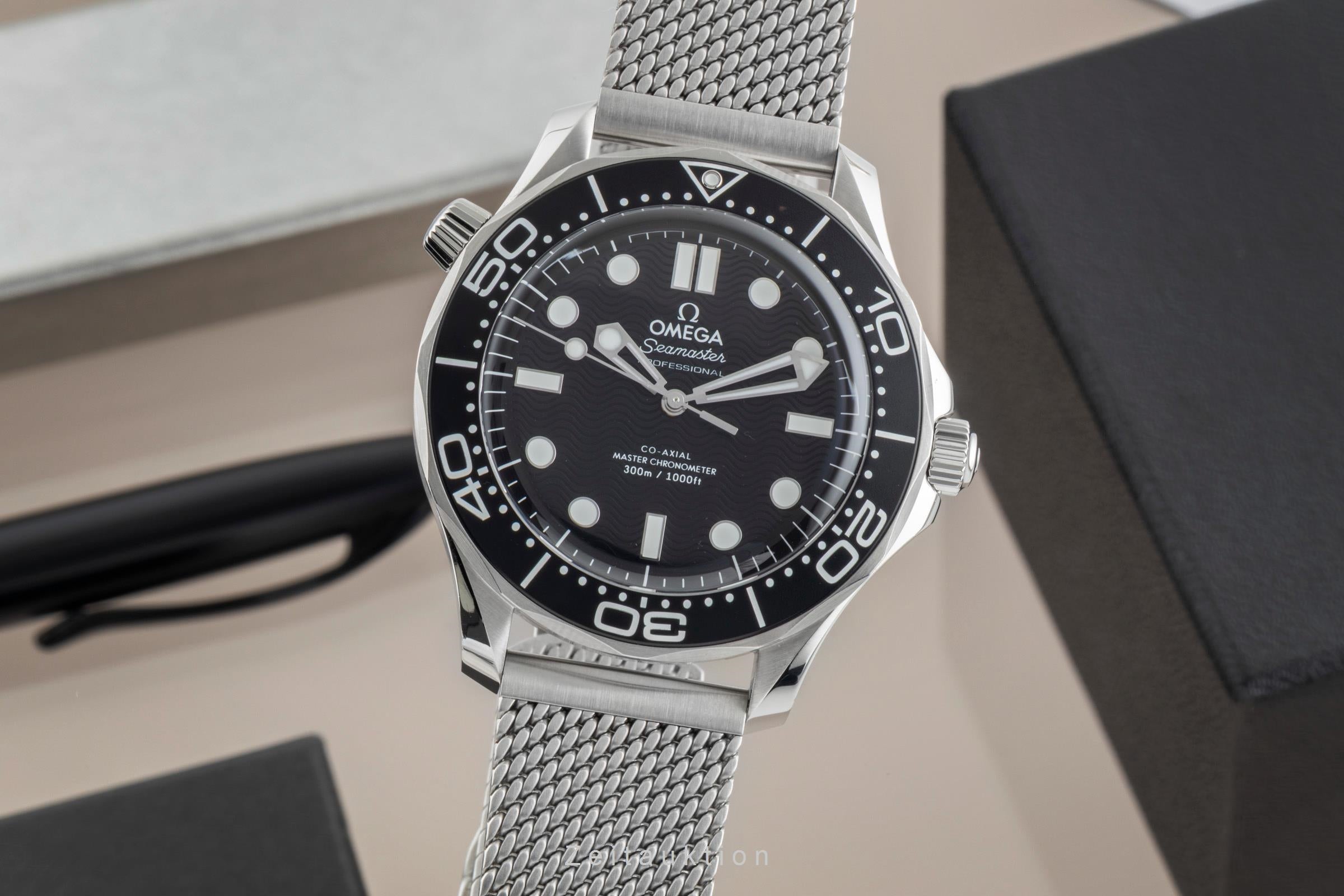 Omega Seamaster steel automatic men's watch 210.30.42.20.01.010 LP: 7100EUR  [2505793]