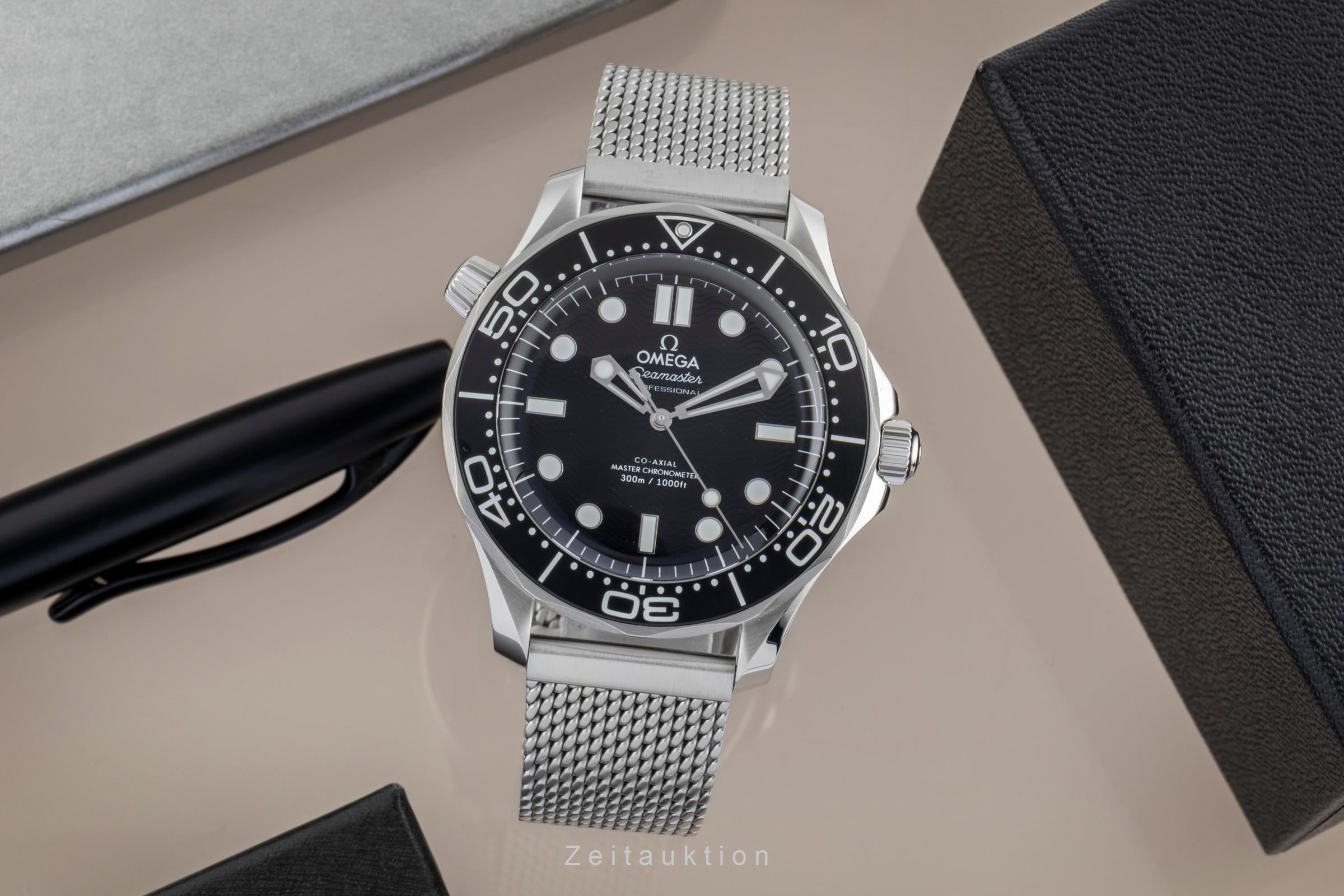 Omega Seamaster steel automatic men's watch 210.30.42.20.01.010 LP: 7100EUR  [2505793]