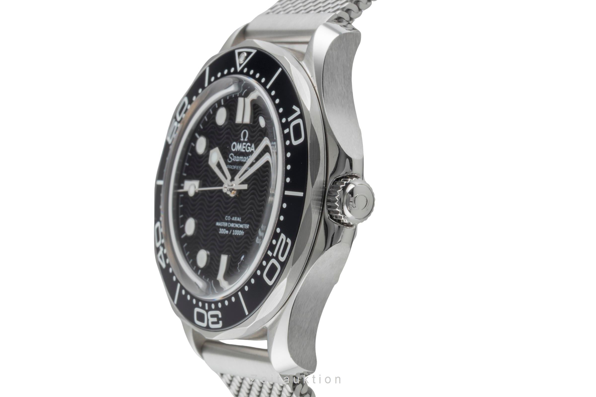Omega Seamaster steel automatic men's watch 210.30.42.20.01.010 LP: 7100EUR  [2505793]
