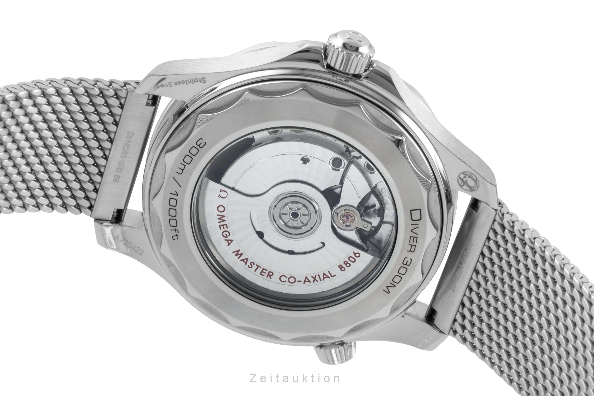 Omega Seamaster steel automatic men's watch 210.30.42.20.01.010 LP: 7100EUR  [2505793]