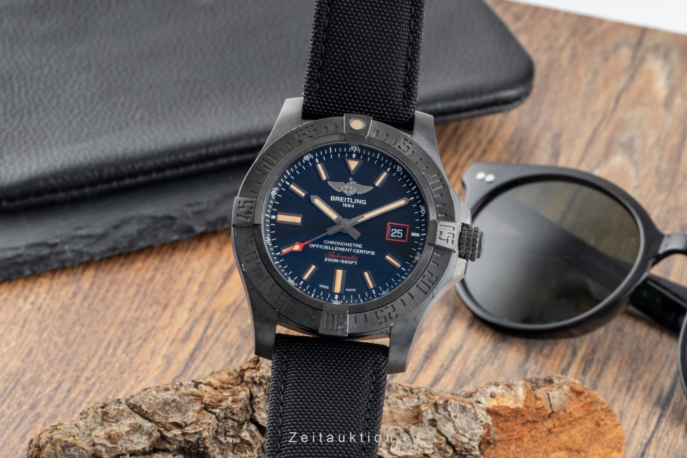 Breitling Avenger Blackbird 44 titanium automatic men's watch V17311  [2505795]