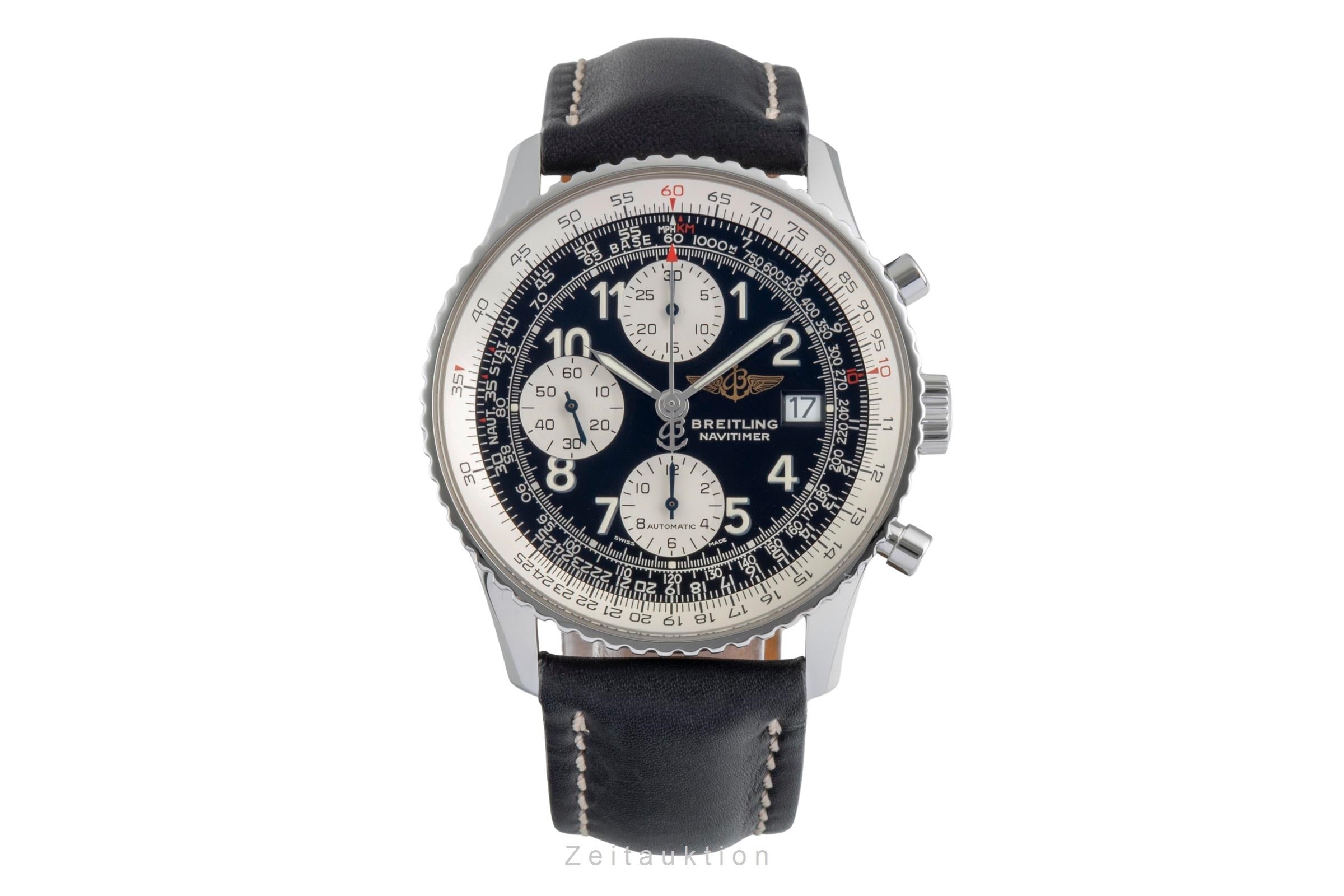 Breitling Old Navitimer Chronograph Edelstahl Automatik Ref. A13322 [2505796]