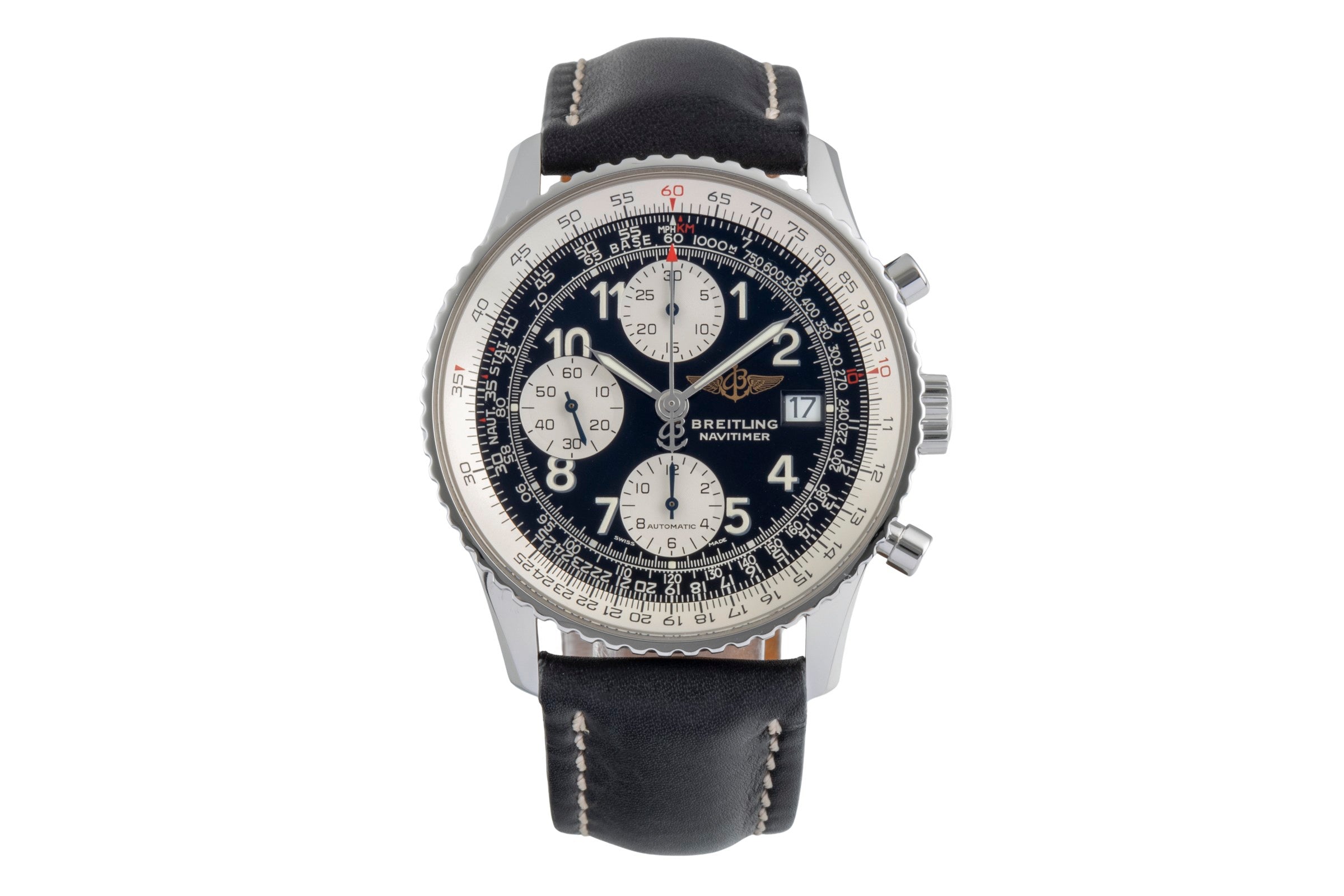 Breitling Old Navitimer Chronograph Edelstahl Automatik Ref. A13322 [2505796]