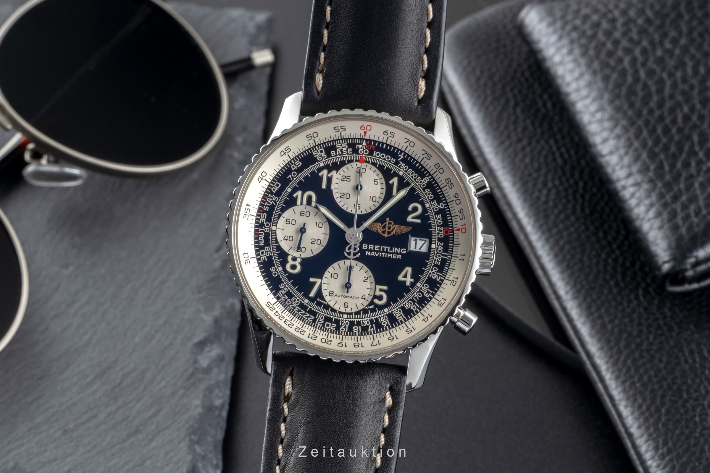 Breitling Old Navitimer Chronograph Edelstahl Automatik Ref. A13322 [2505796]