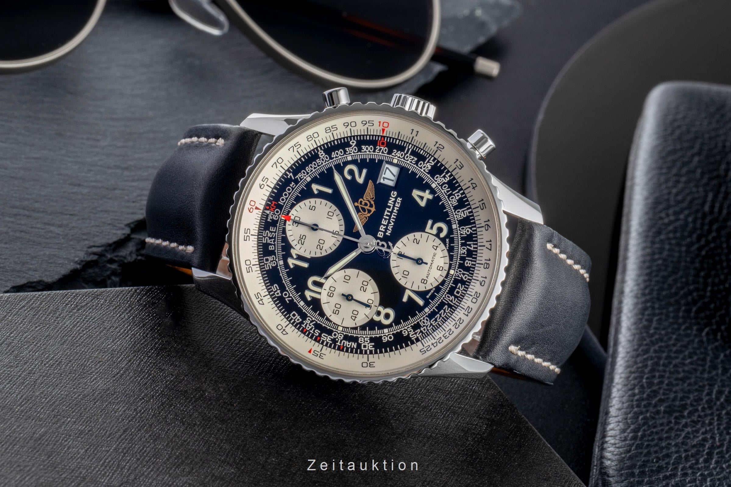 Breitling Old Navitimer Chronograph Edelstahl Automatik Ref. A13322 [2505796]