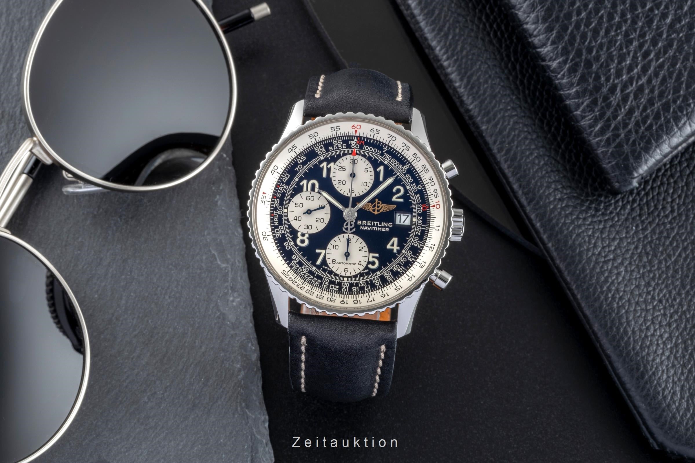Breitling Old Navitimer Chronograph Edelstahl Automatik Ref. A13322 [2505796]