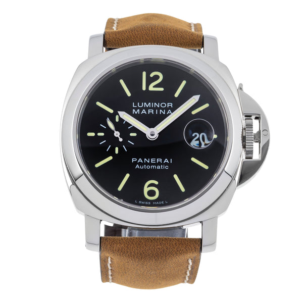 Panerai Luminor Marina acier automatique montre pour hommes PAM00104  [2505798]