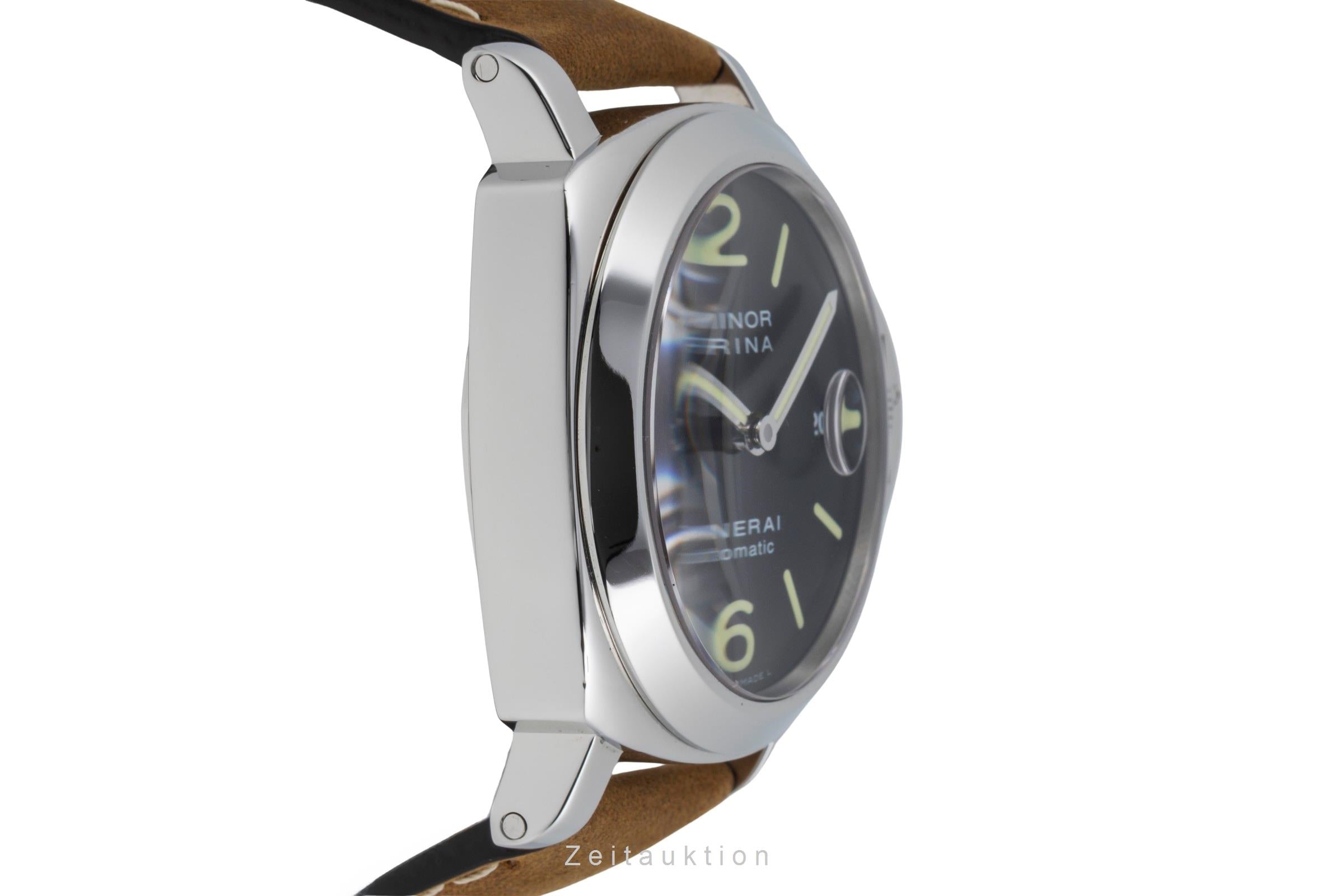 Panerai Luminor Marina acier automatique montre pour hommes PAM00104  [2505798]