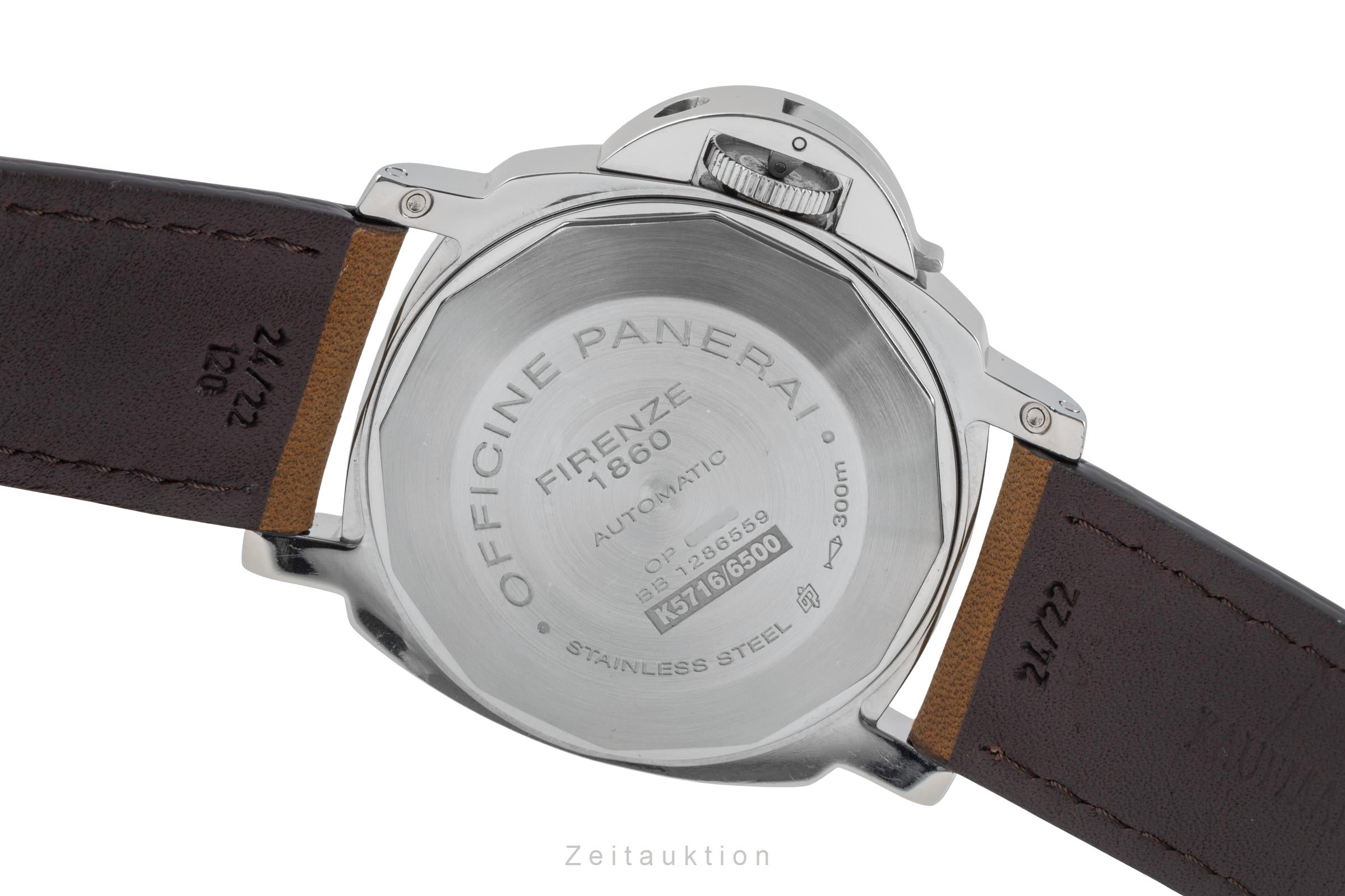 Panerai Luminor Marina acier automatique montre pour hommes PAM00104  [2505798]
