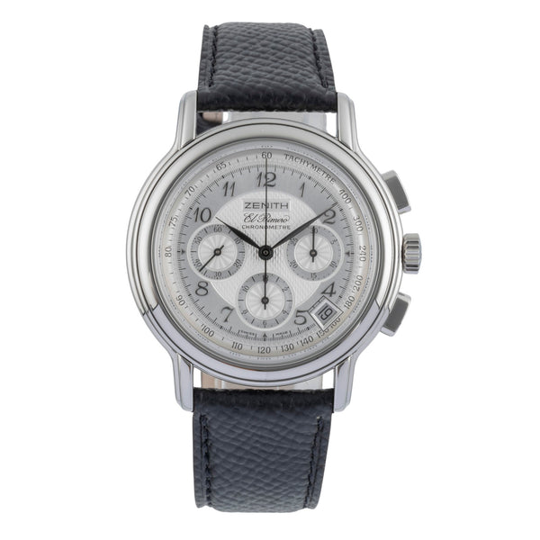 Zenith El Primero chronograph steel automatic men's watch 14/01.0240.400  [2505799]