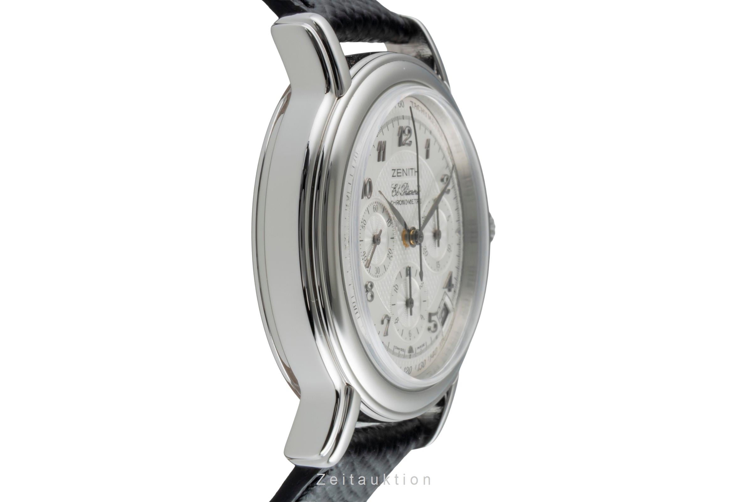 Zenith El Primero chronograph steel automatic men's watch 14/01.0240.400  [2505799]