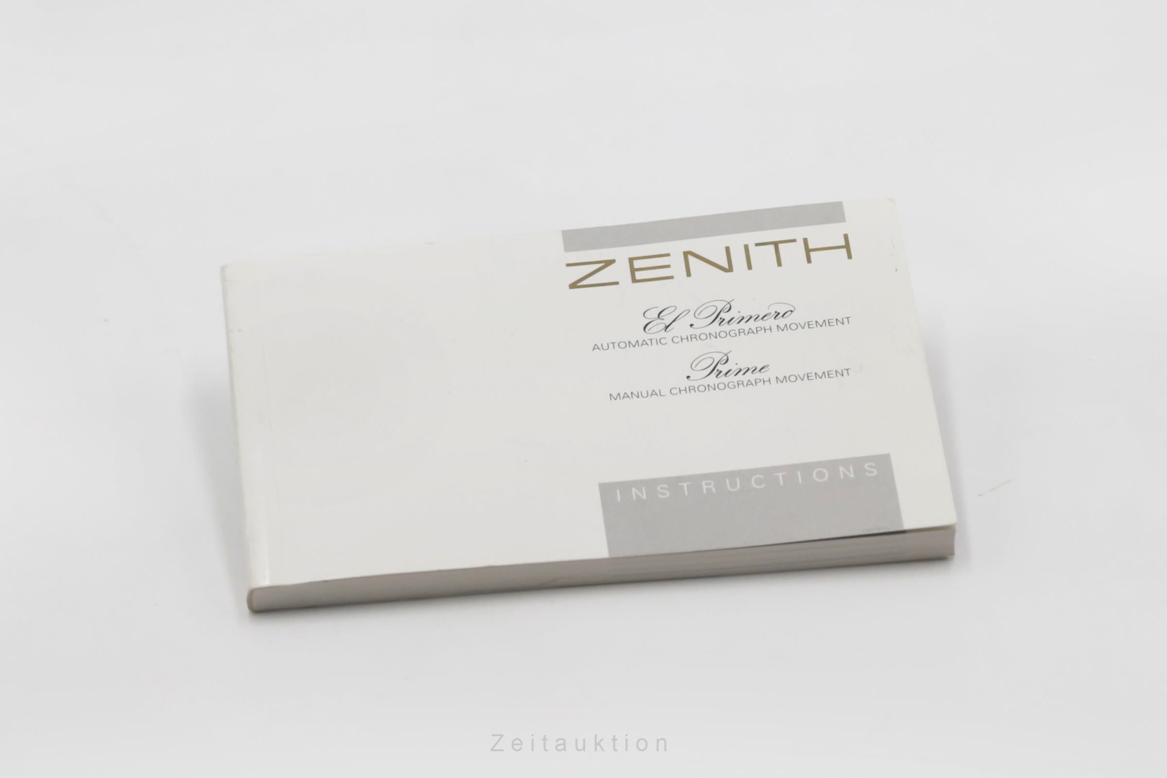 Zenith El Primero chronograph steel automatic men's watch 14/01.0240.400  [2505799]