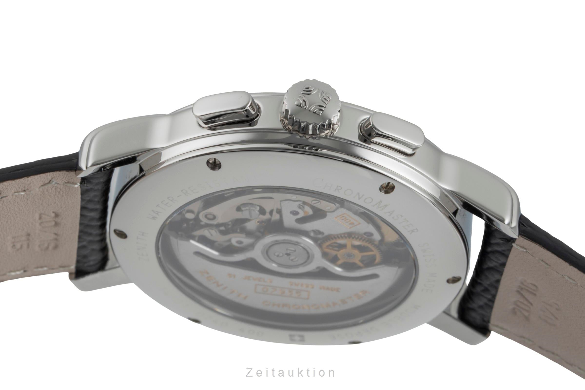 Zenith El Primero chronograph steel automatic men's watch 14/01.0240.400  [2505799]