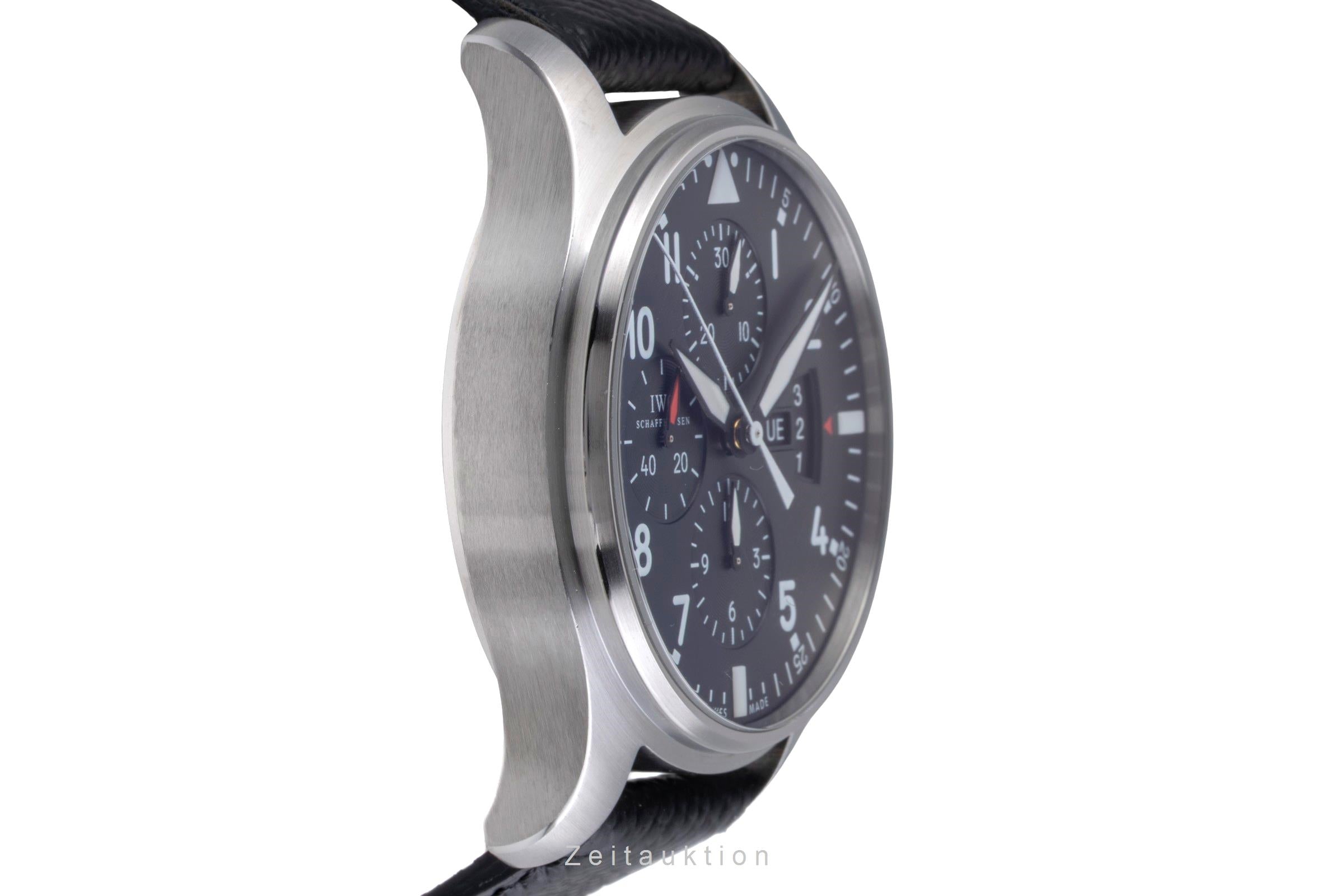 IWC Fliegerchronograph cronografo acciaio automatismo orologio da uomo IW377701 LP: 7300EUR  [2505800]