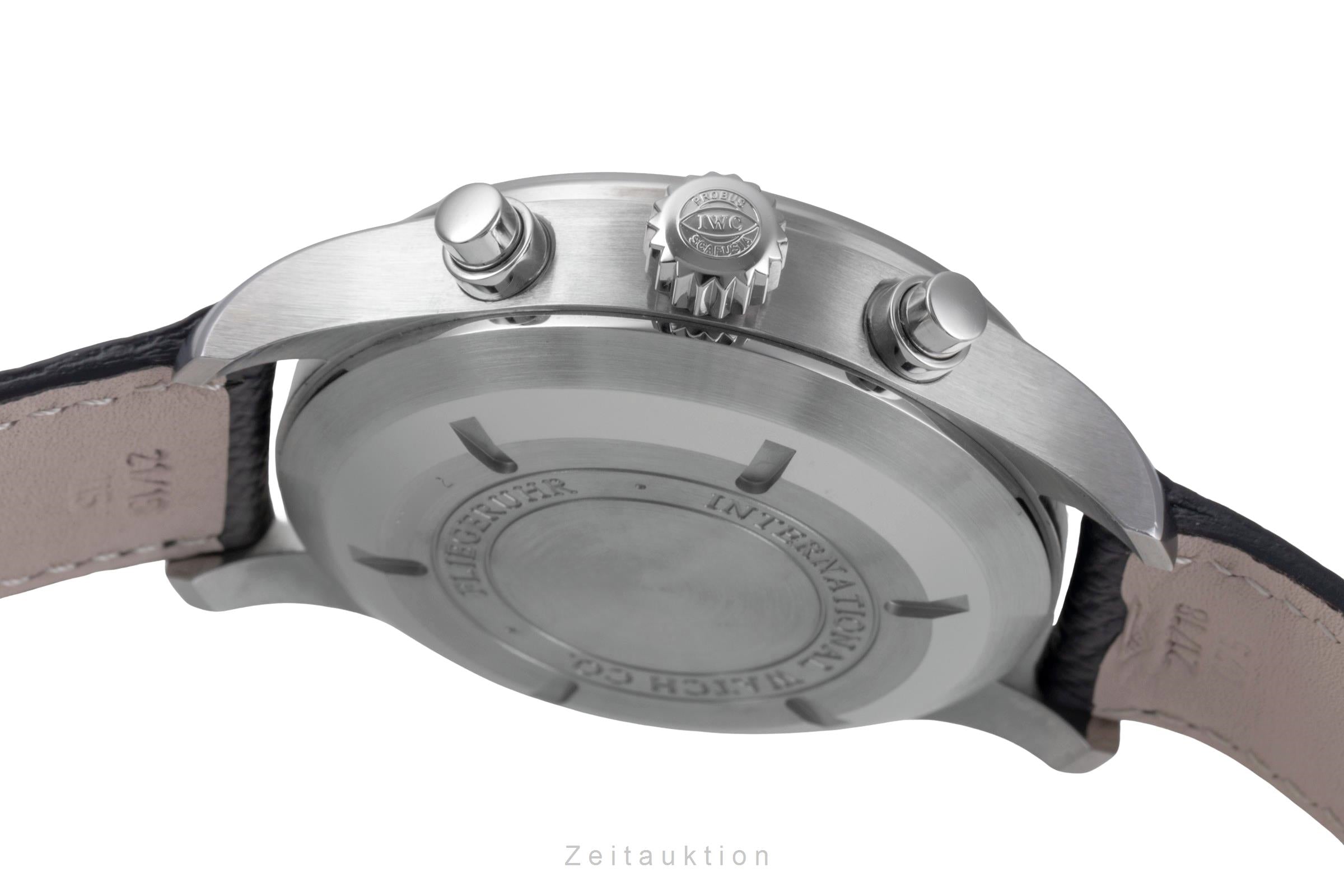 IWC Fliegerchronograph cronografo acciaio automatismo orologio da uomo IW377701 LP: 7300EUR  [2505800]