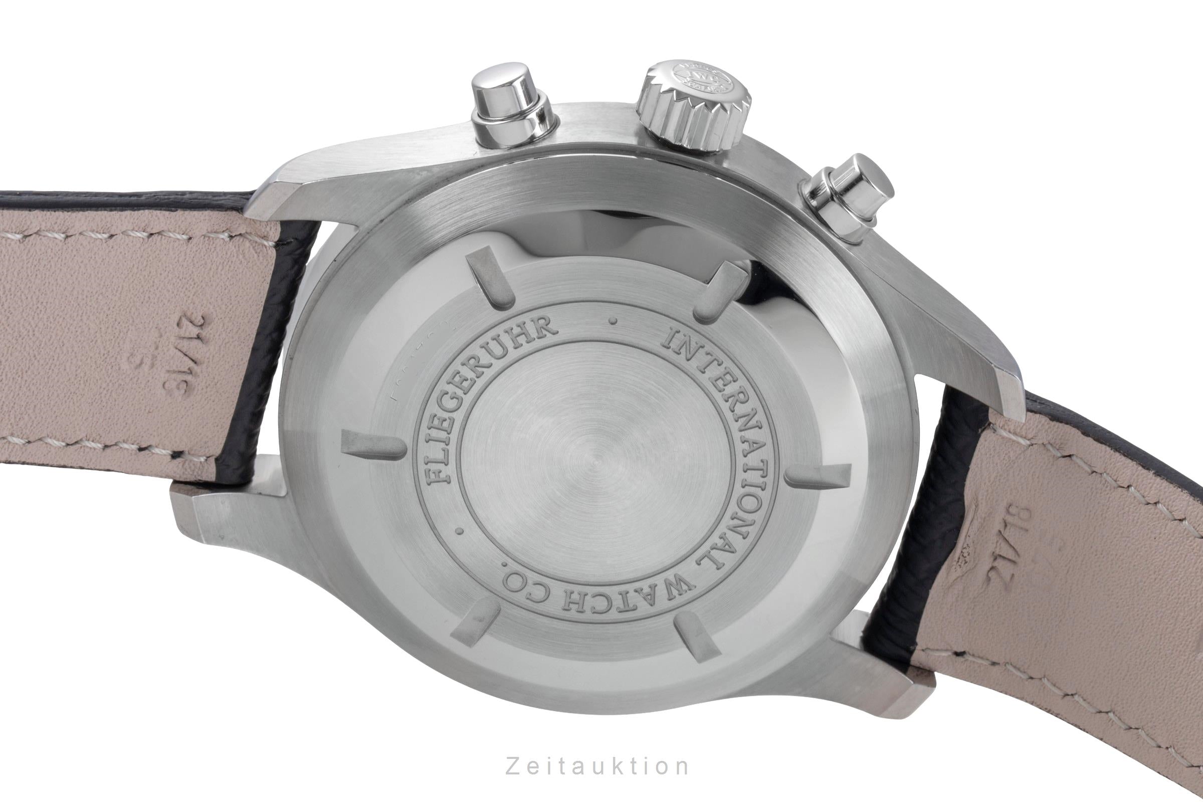IWC Fliegerchronograph cronografo acciaio automatismo orologio da uomo IW377701 LP: 7300EUR  [2505800]