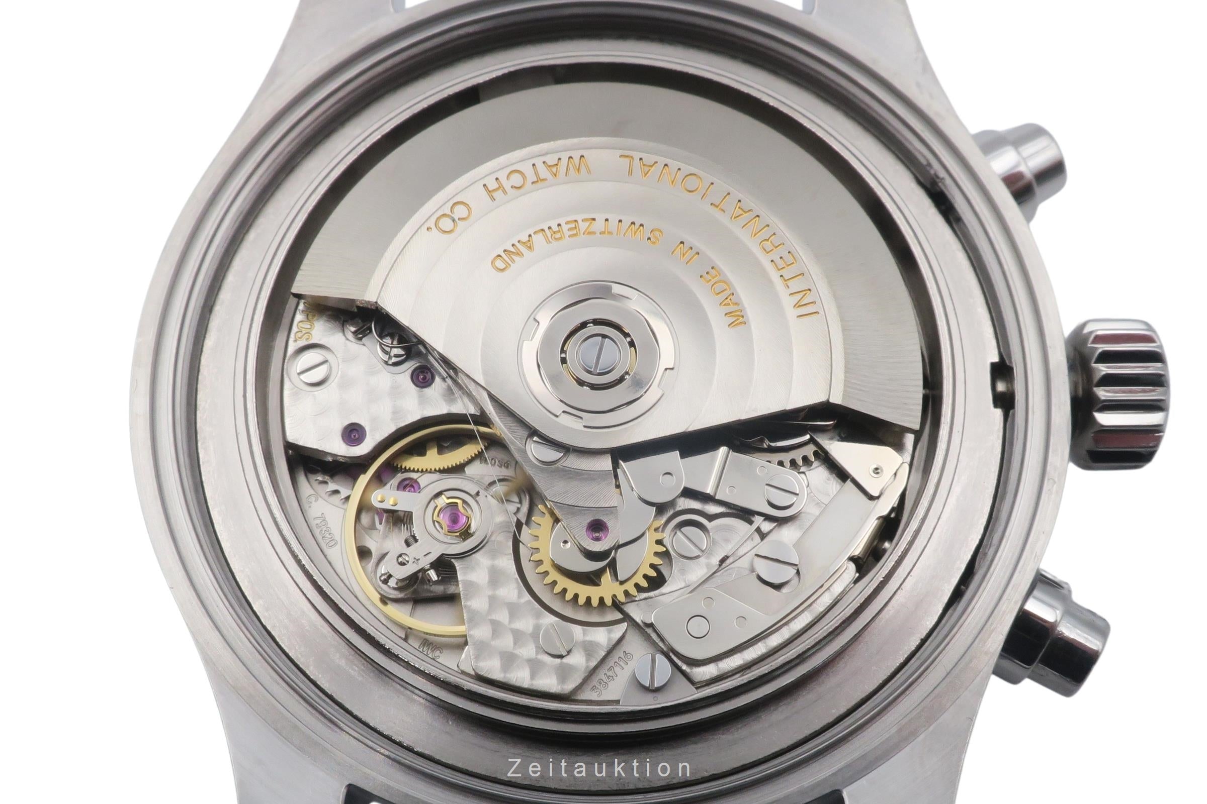 IWC Fliegerchronograph cronografo acciaio automatismo orologio da uomo IW377701 LP: 7300EUR  [2505800]