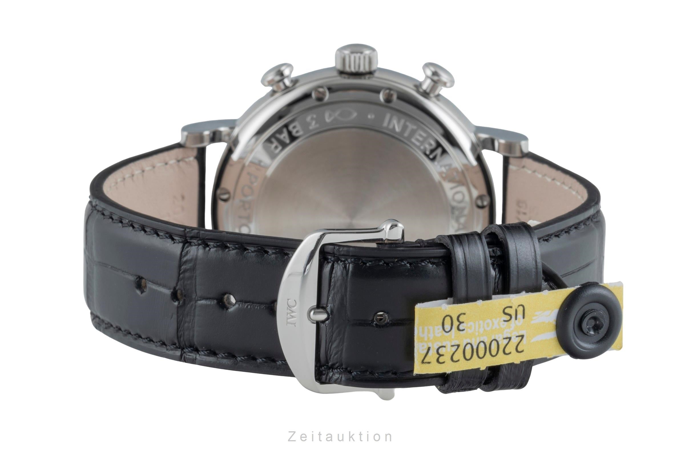 IWC Portofino chronograph steel automatic men's watch IW391036  [2505801]