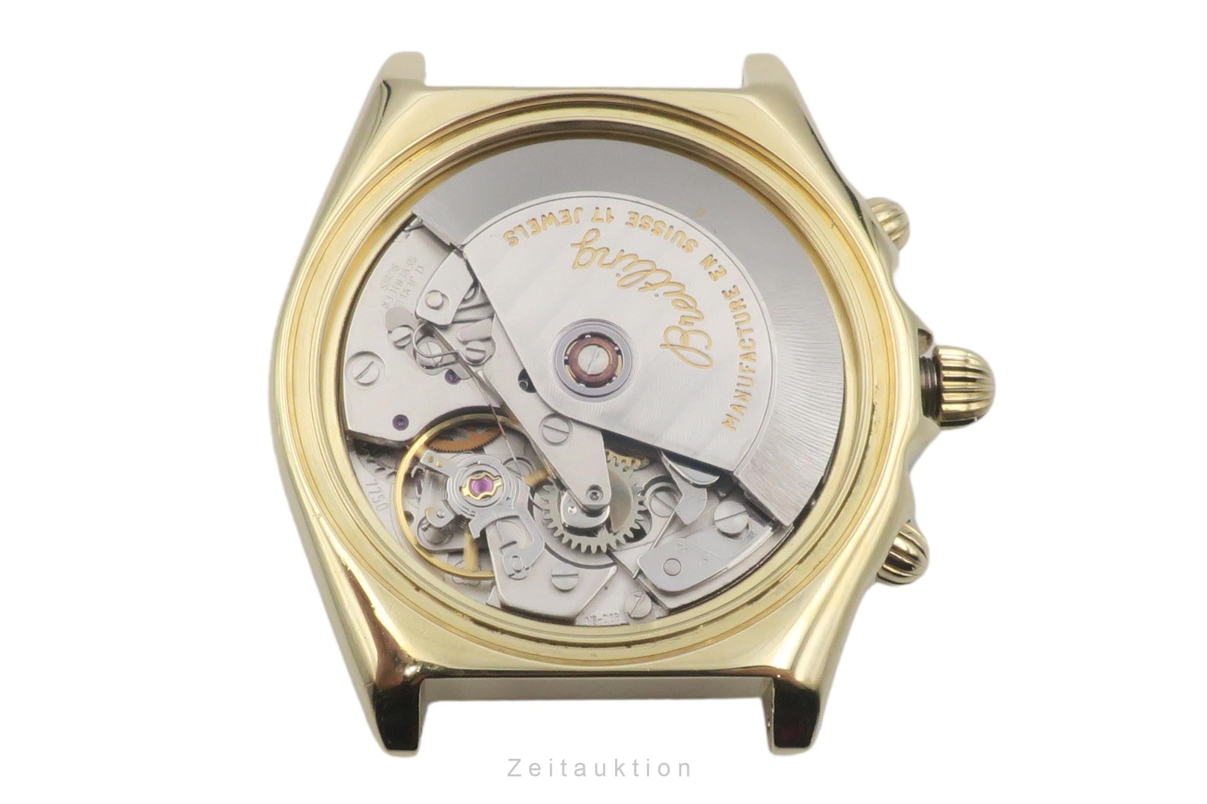 Breitling Chronomat cronografo oro 18 ct automatismo orologio da uomo 81950  K13047  [2505802]