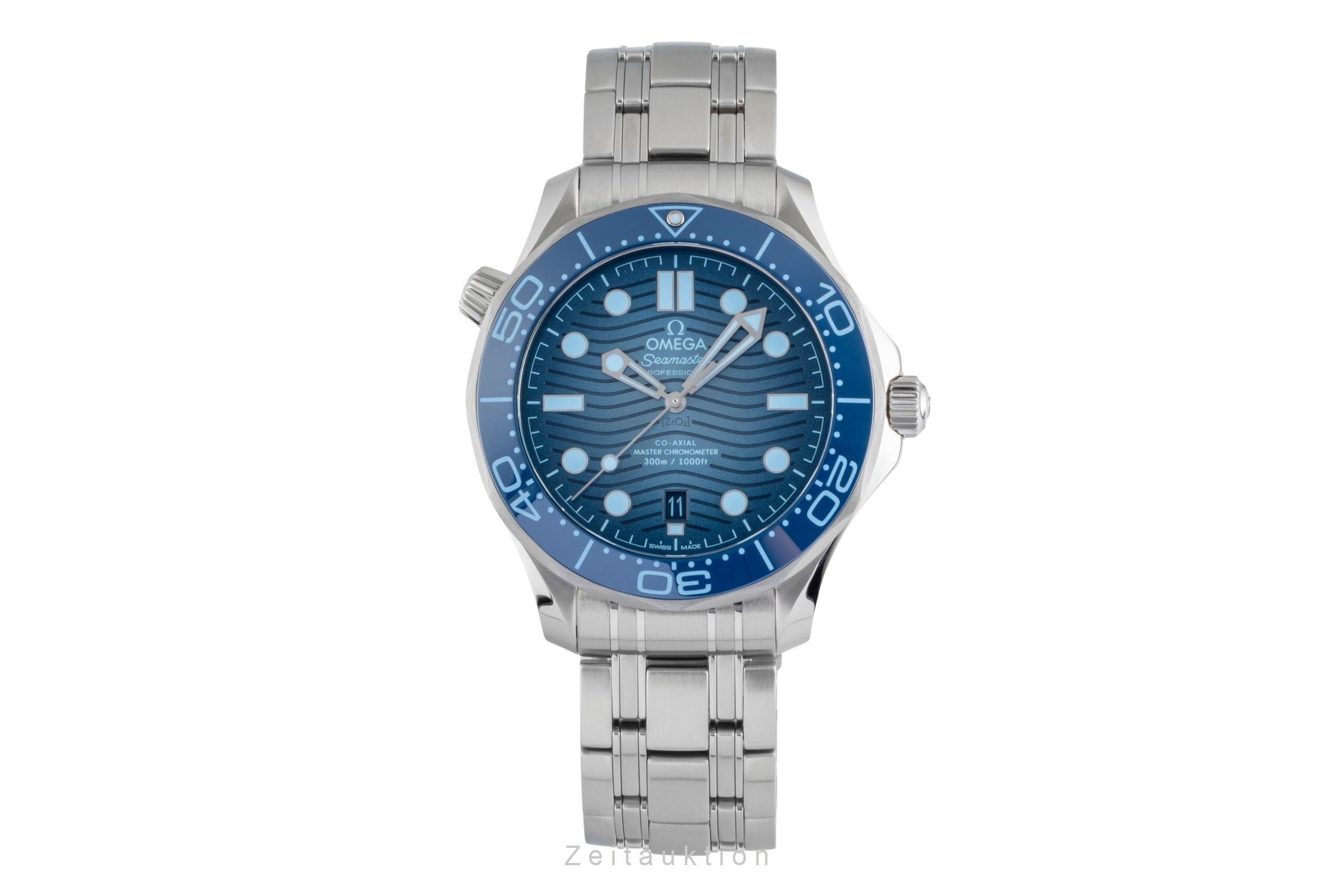 Omega Seamaster steel automatic men's watch 210.30.42.20.03.003 LP: 6800EUR  [2505803]