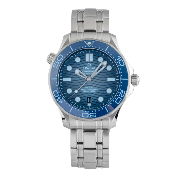 Omega Seamaster steel automatic men's watch 210.30.42.20.03.003 LP: 6800EUR  [2505803]
