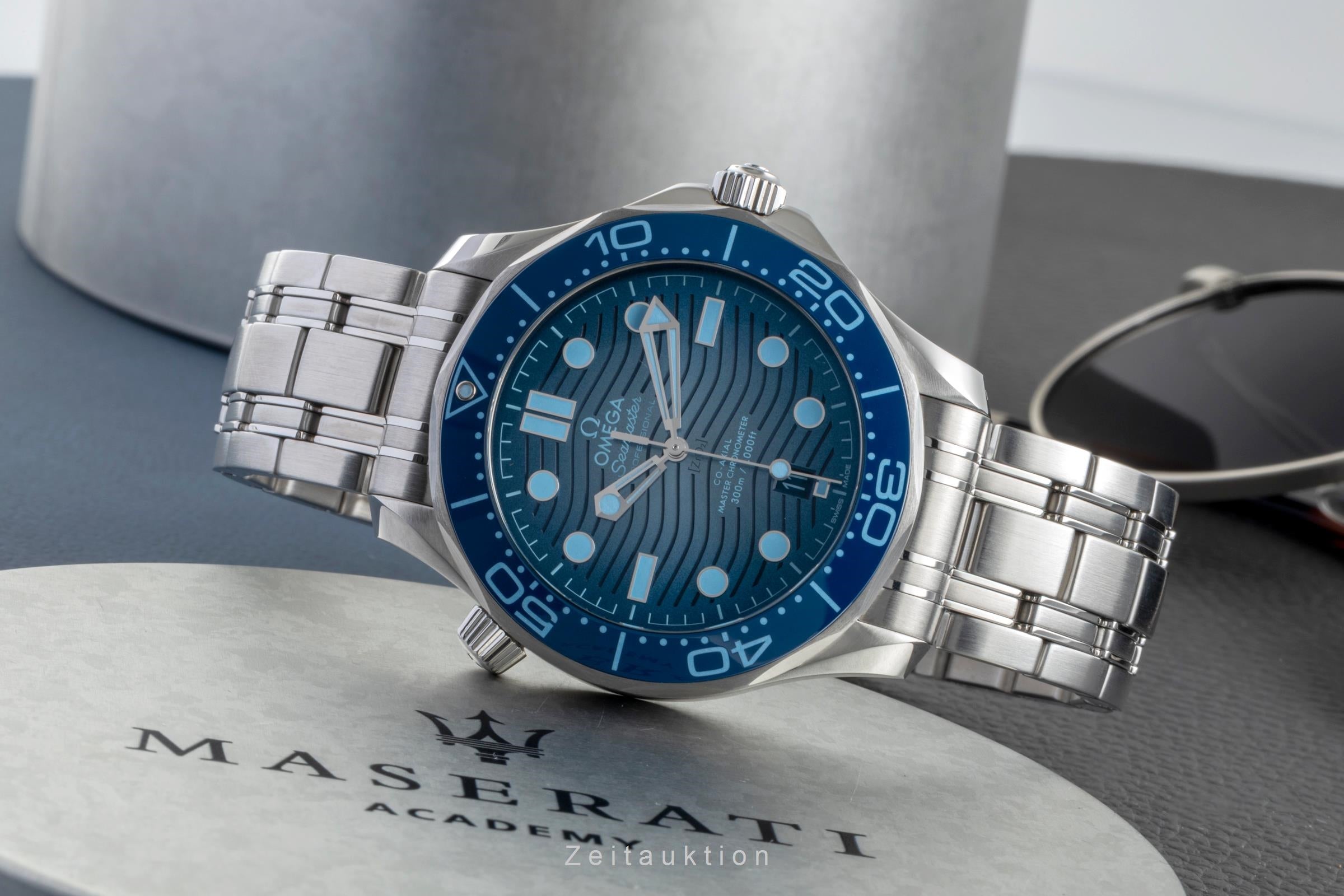 Omega Seamaster steel automatic men's watch 210.30.42.20.03.003 LP: 6800EUR  [2505803]
