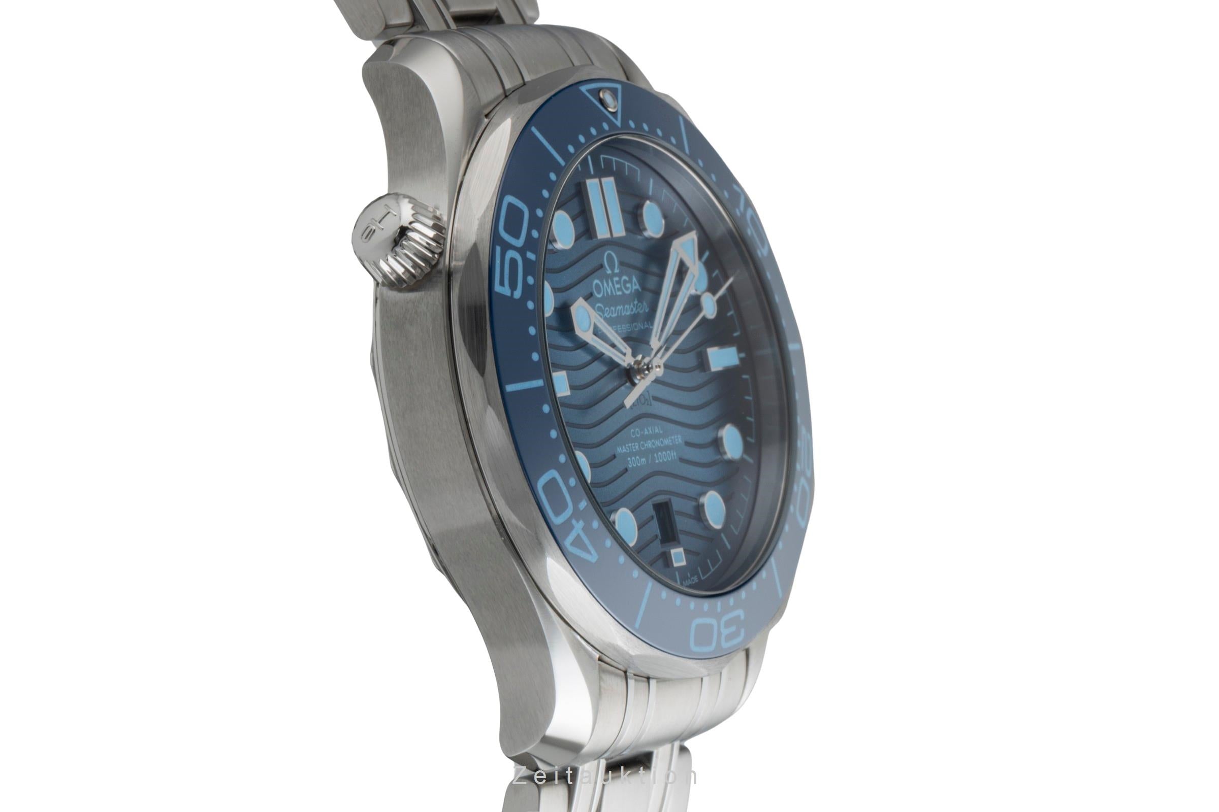 Omega Seamaster steel automatic men's watch 210.30.42.20.03.003 LP: 6800EUR  [2505803]