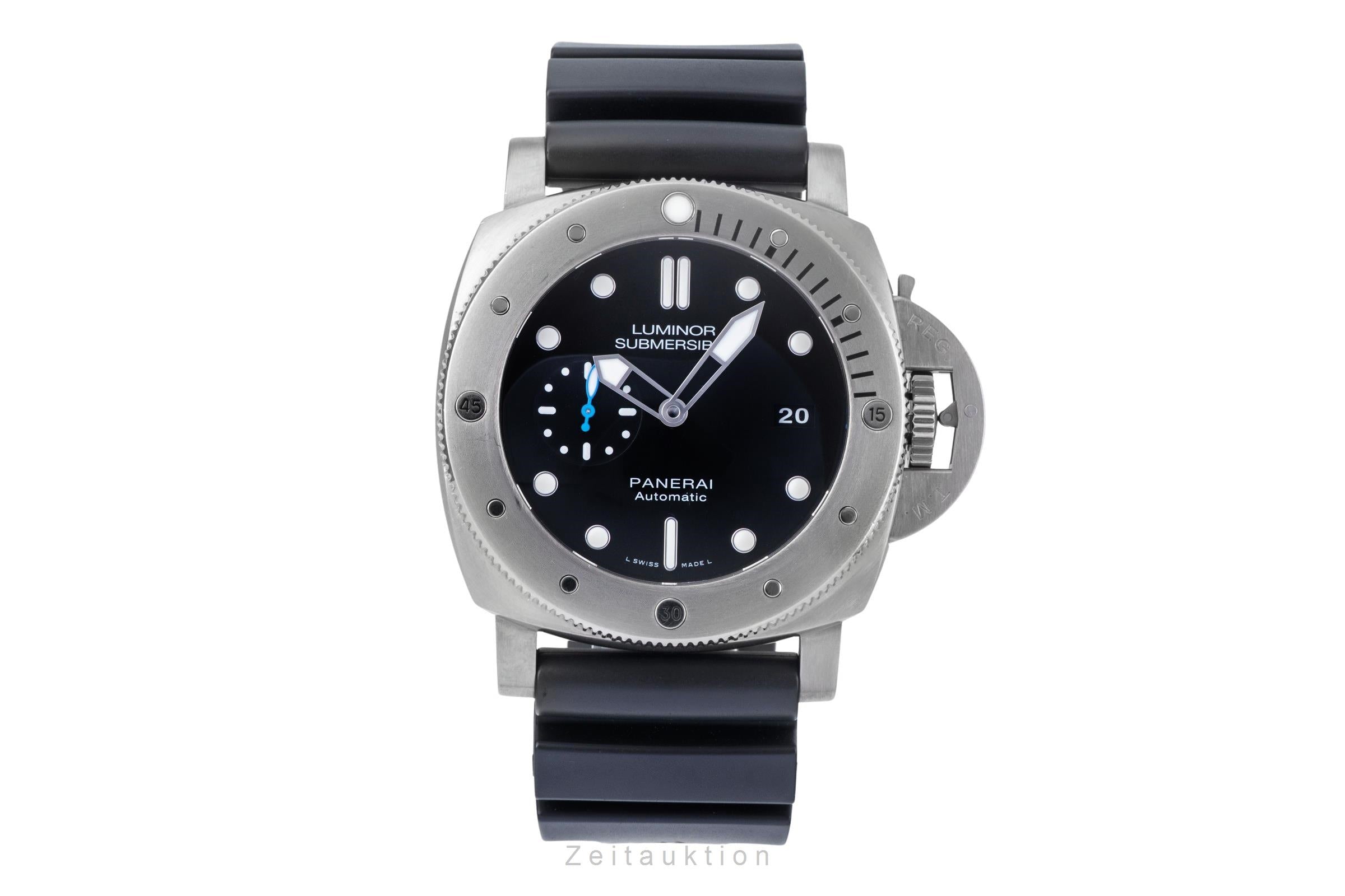 Panerai Submersible titane  automatique montre pour hommes PAM01305 LP: 10900EUR  [2505805]