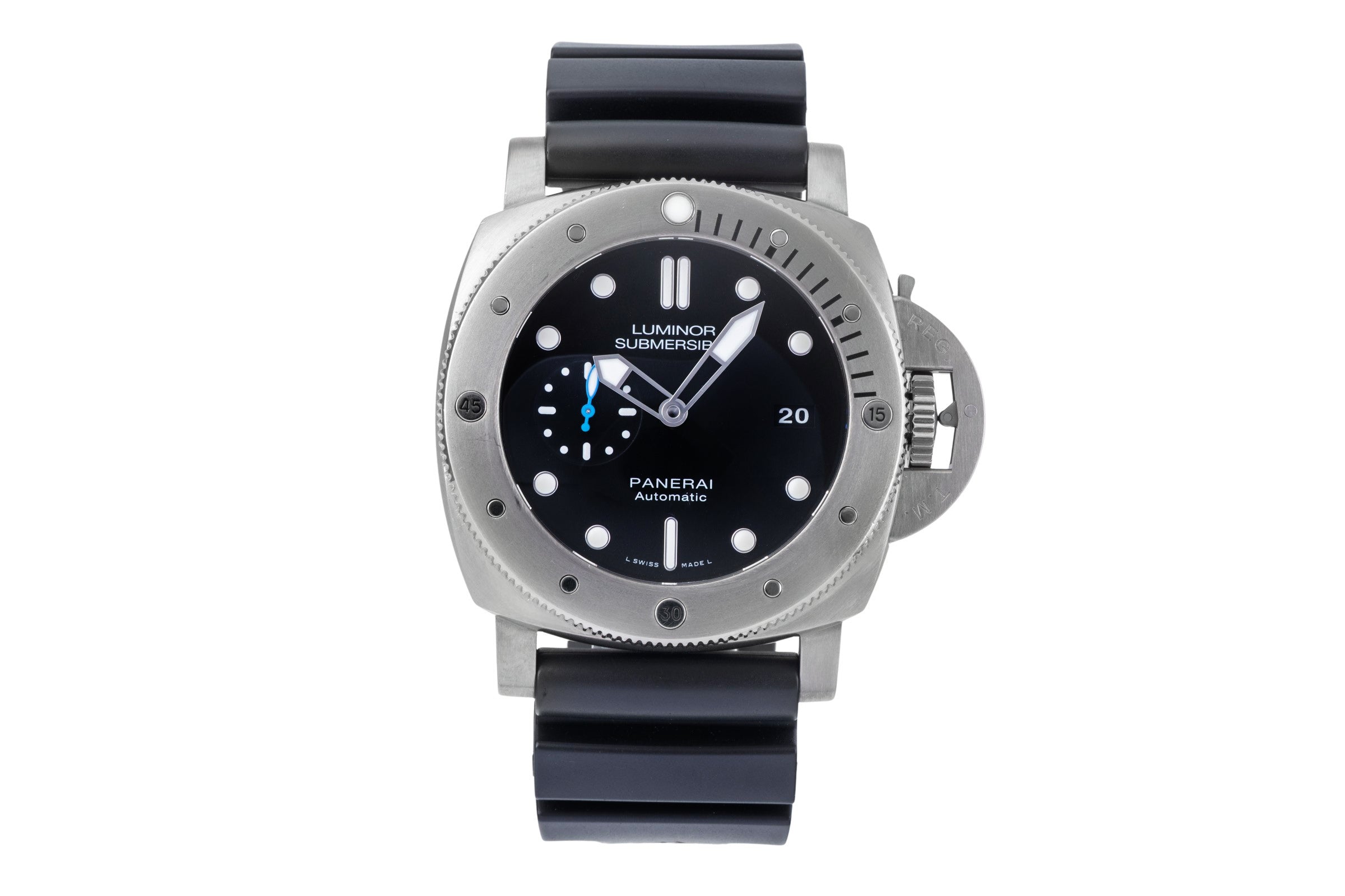 Panerai Submersible titane  automatique montre pour hommes PAM01305 LP: 10900EUR  [2505805]