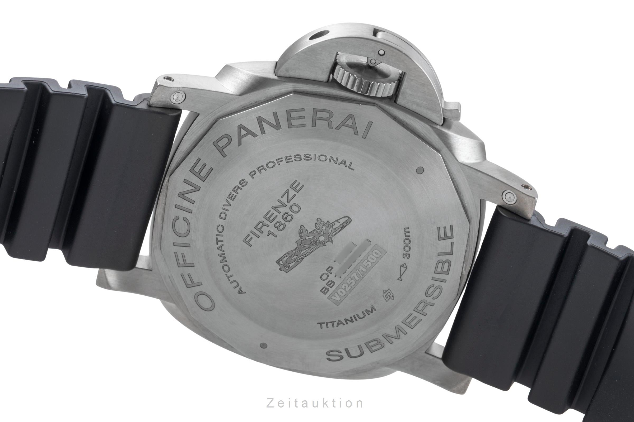 Panerai Submersible titane  automatique montre pour hommes PAM01305 LP: 10900EUR  [2505805]