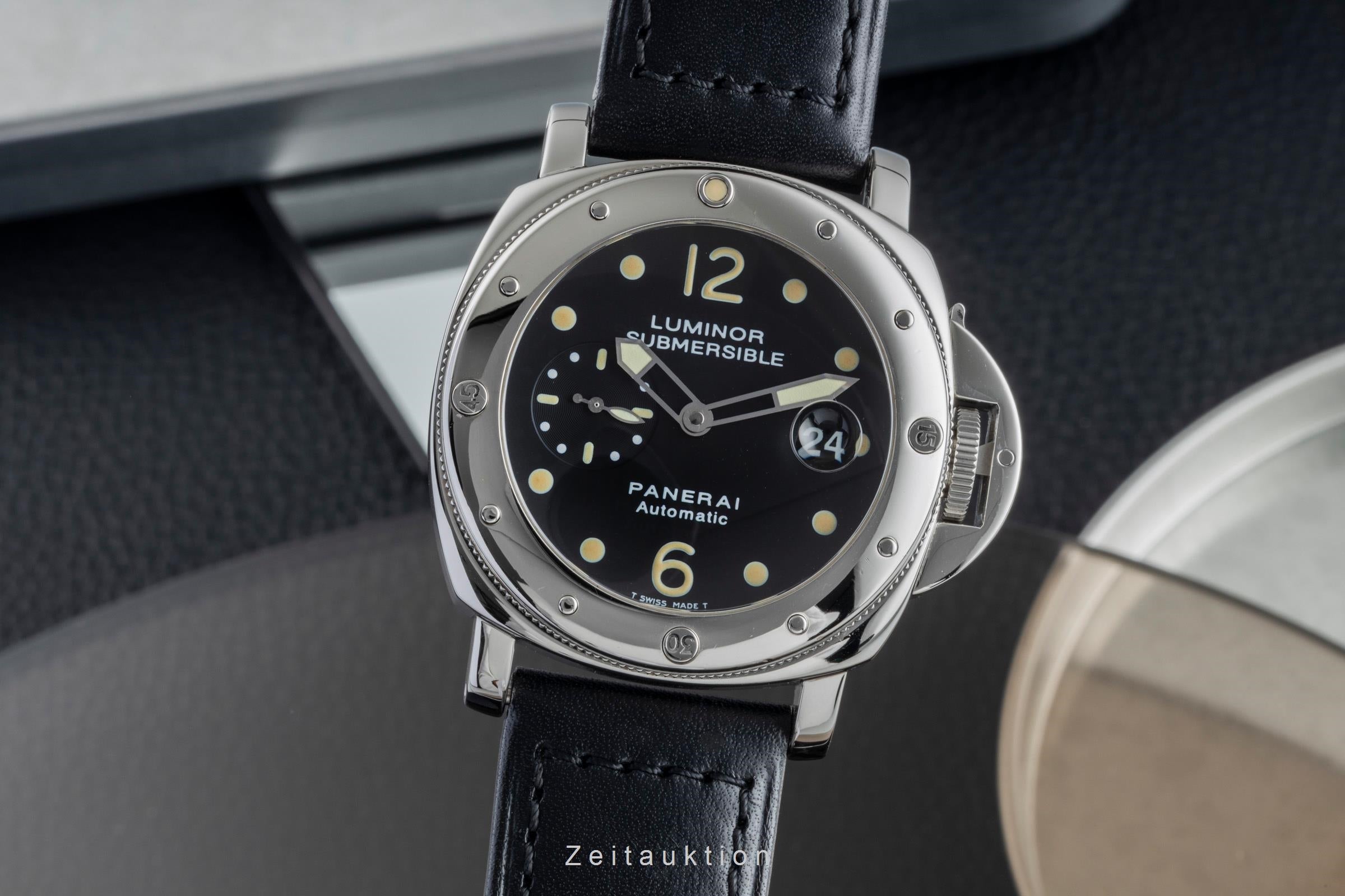 Panerai Submersible steel automatic men's watch PAM00024  [2505806]