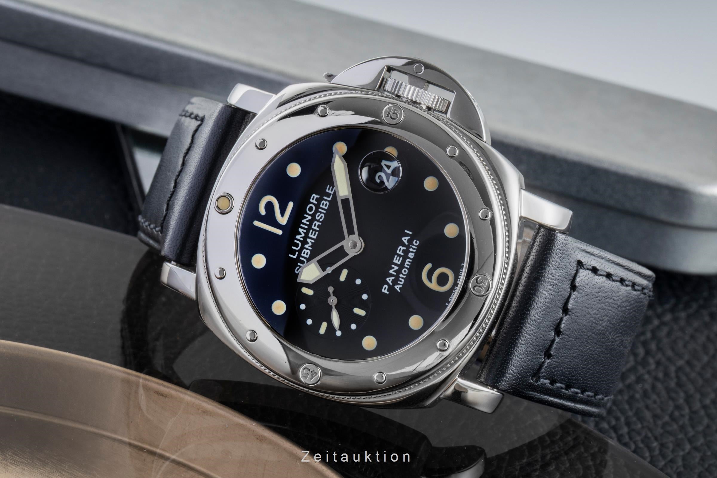 Panerai Submersible steel automatic men's watch PAM00024  [2505806]