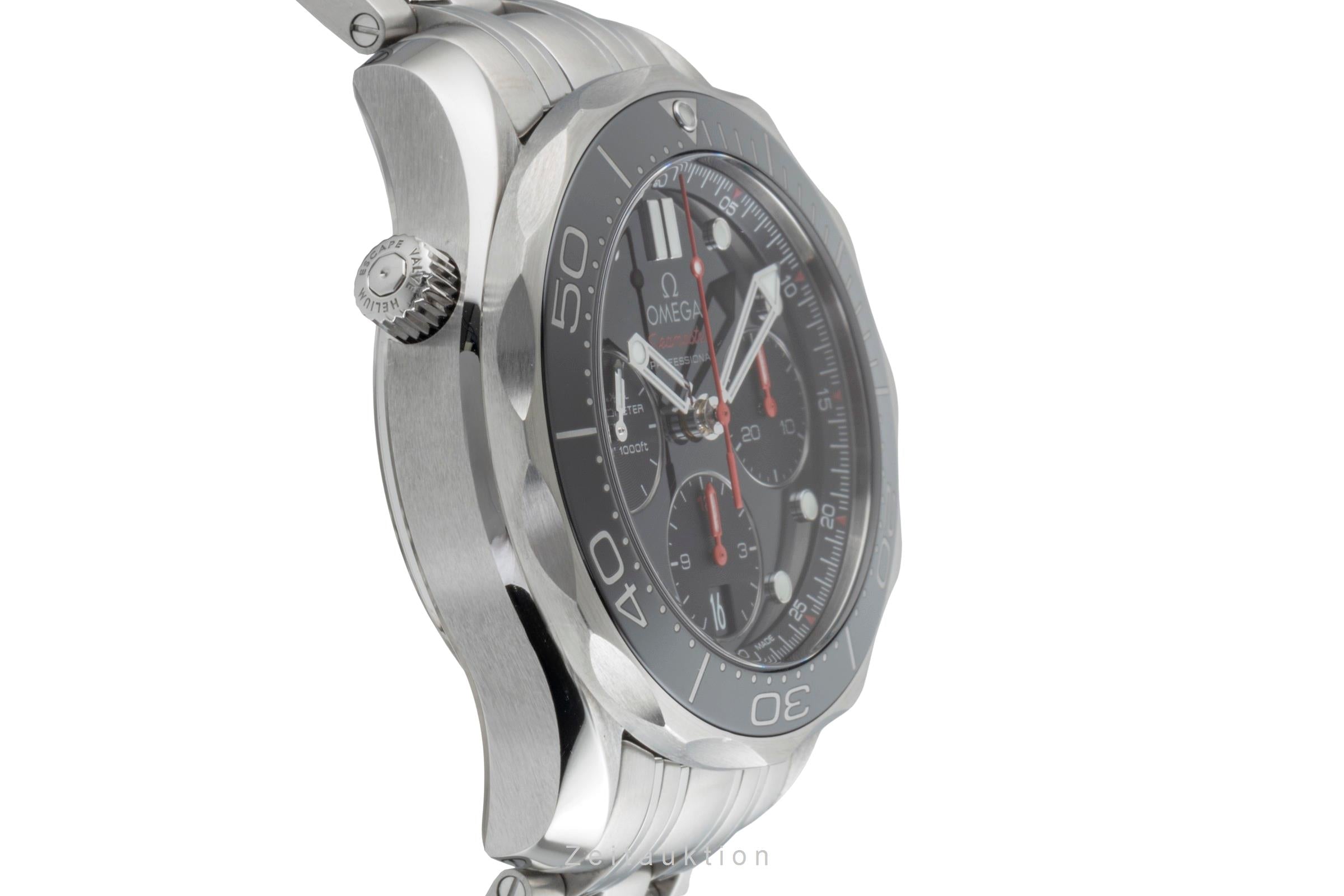 Omega Seamaster chronograph steel automatic men's watch 212.30.42.50.01.001 LP: 9300EUR  [2505808]