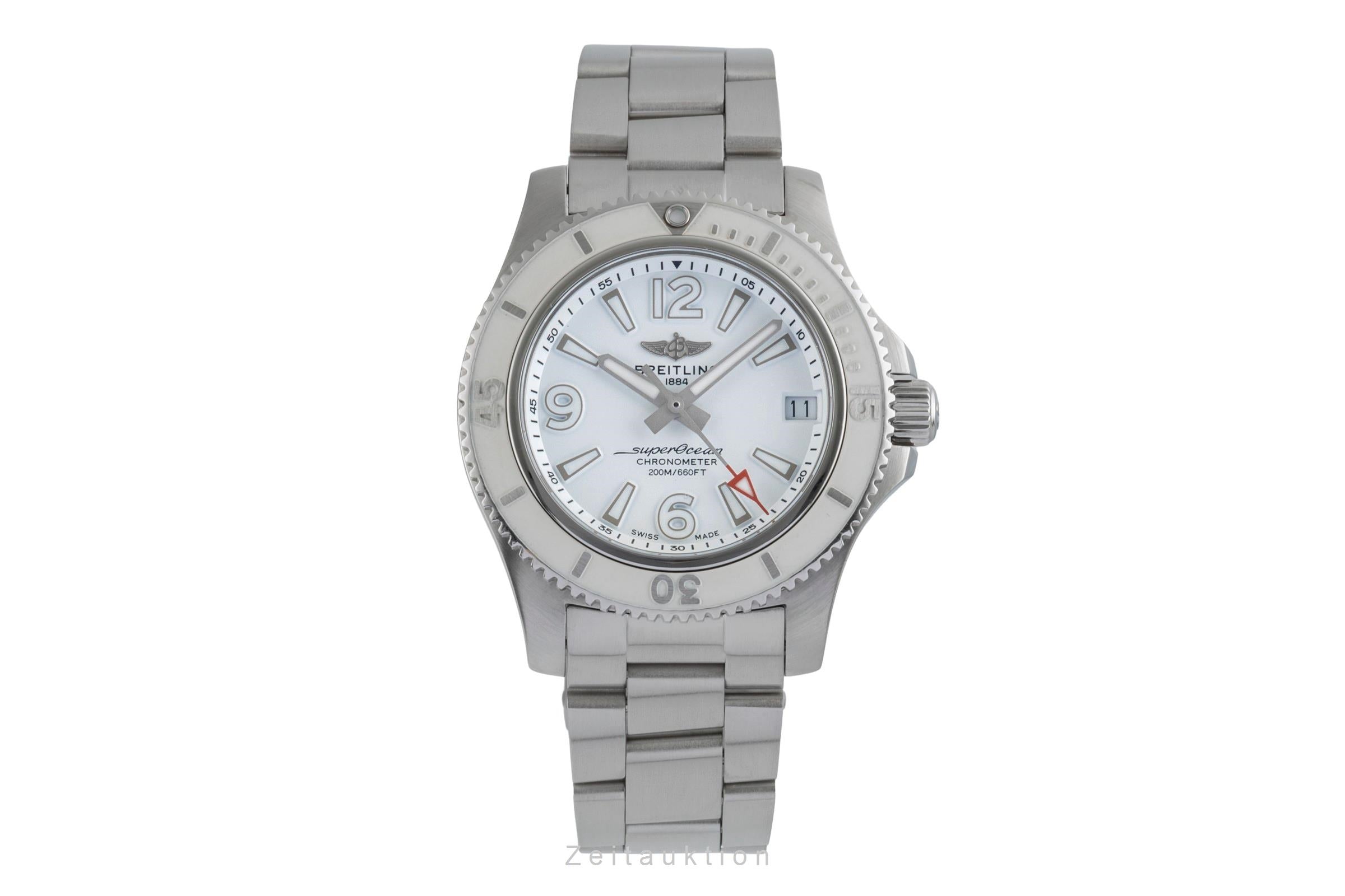 Breitling Superocean acier automatique unisexe A17316D21A1A1  [2505811]