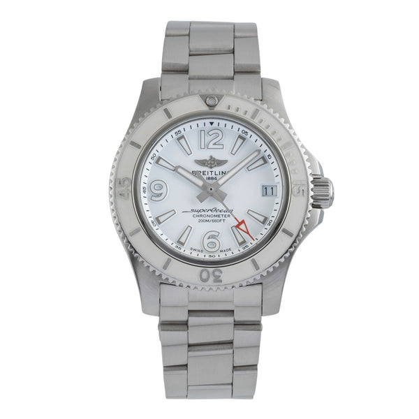 Breitling Superocean acier automatique unisexe A17316D21A1A1  [2505811]