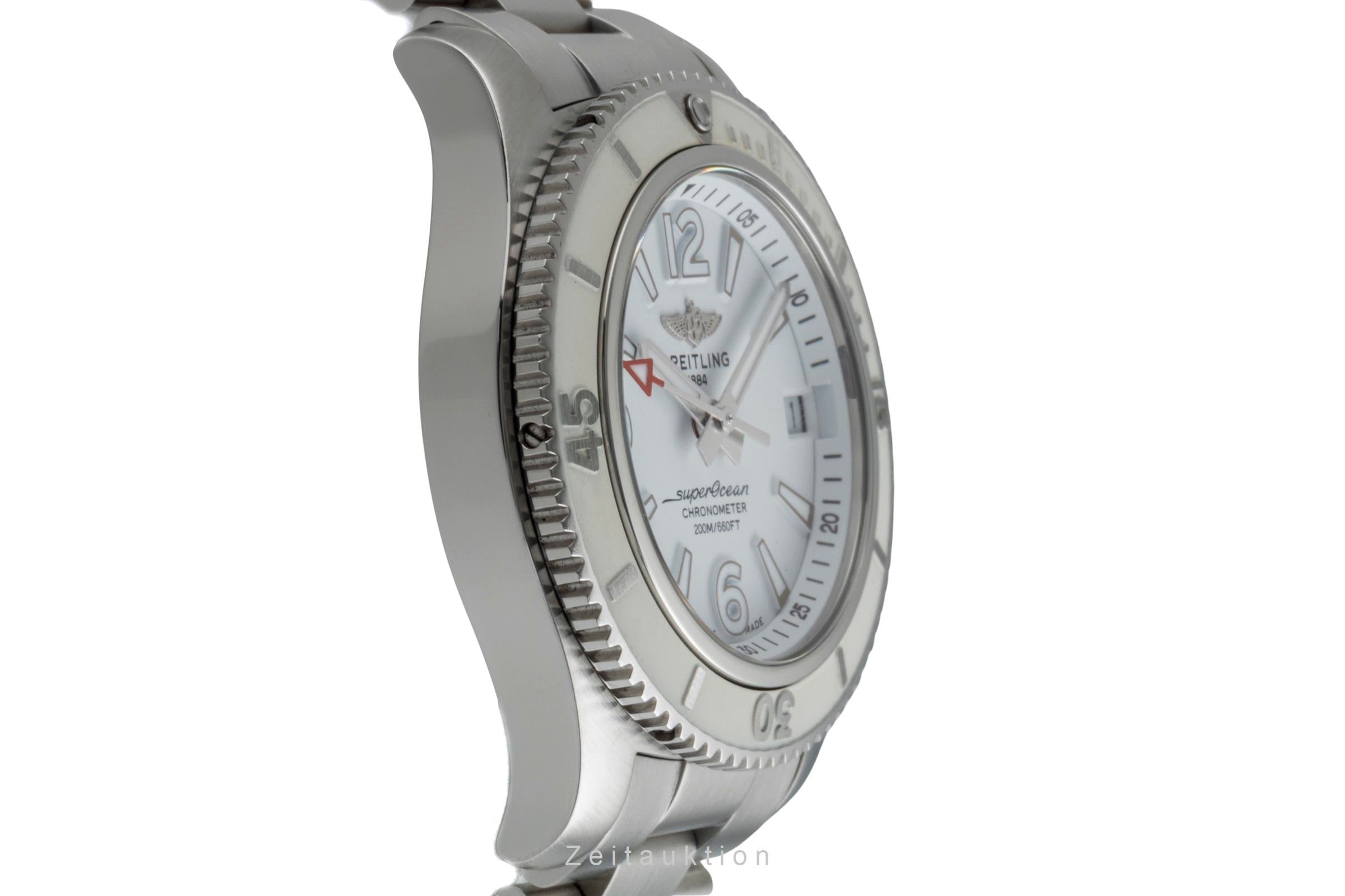 Breitling Superocean acier automatique unisexe A17316D21A1A1  [2505811]