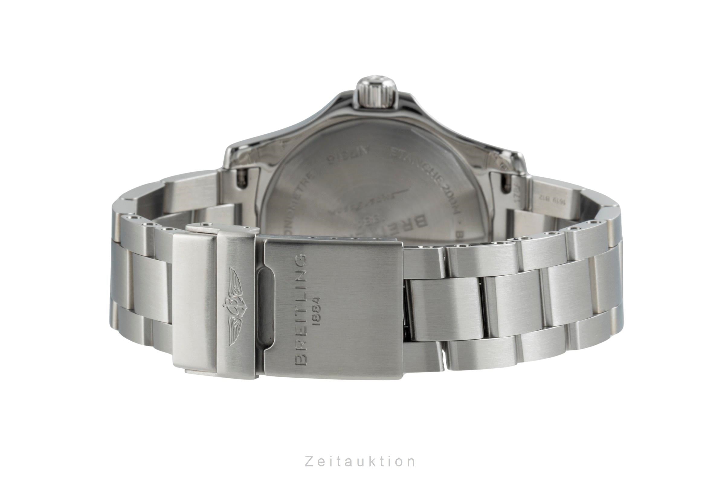 Breitling Superocean acier automatique unisexe A17316D21A1A1  [2505811]