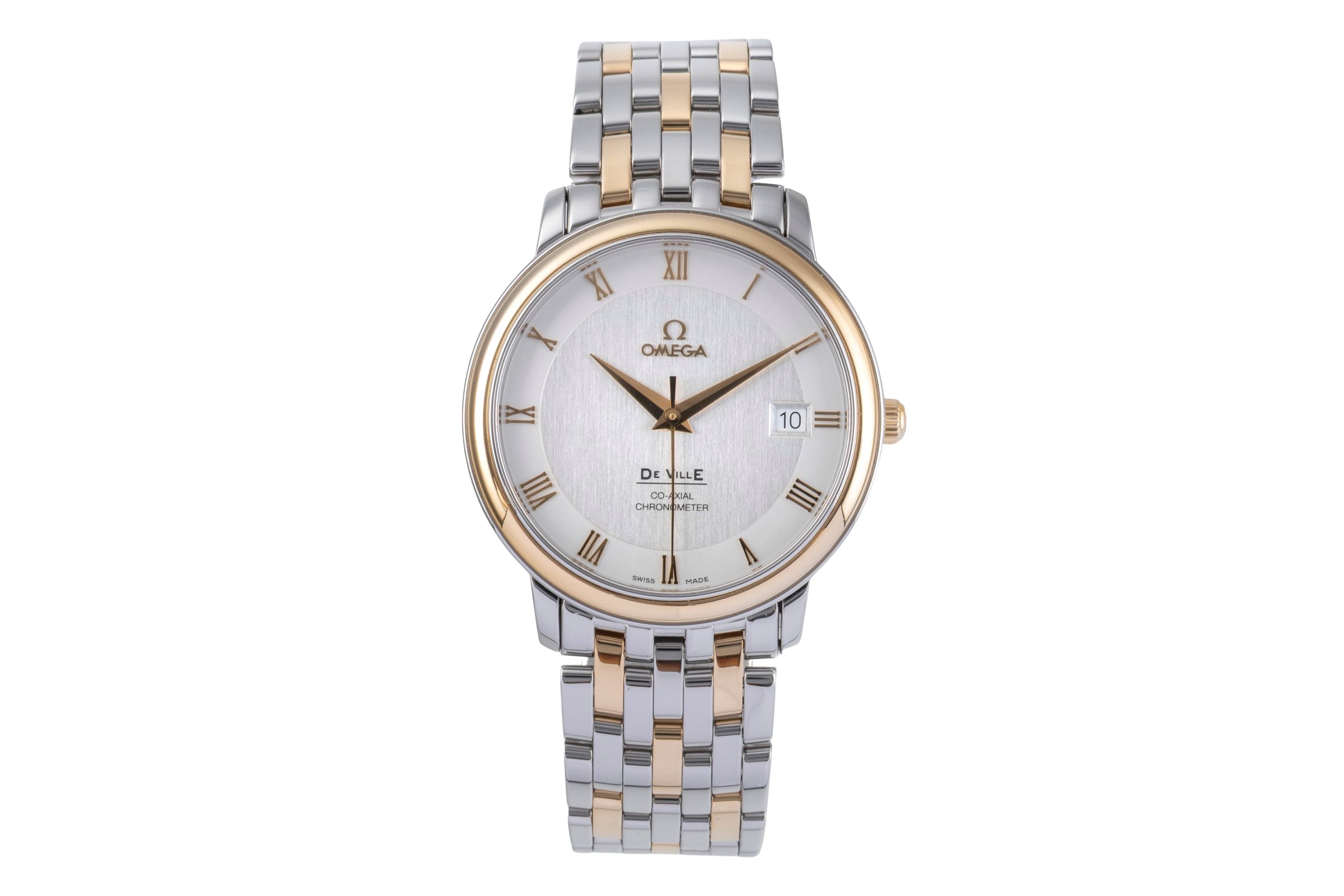 Omega De Ville acier / or  automatique montre pour hommes 4374.31.00  [2505812]