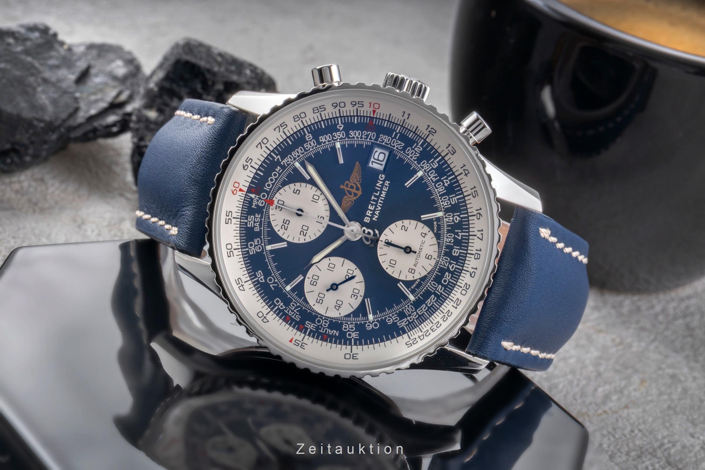 Breitling Old Navitimer Chronograph Edelstahl Automatik Ref. 13322 Klassiker  [2505815]