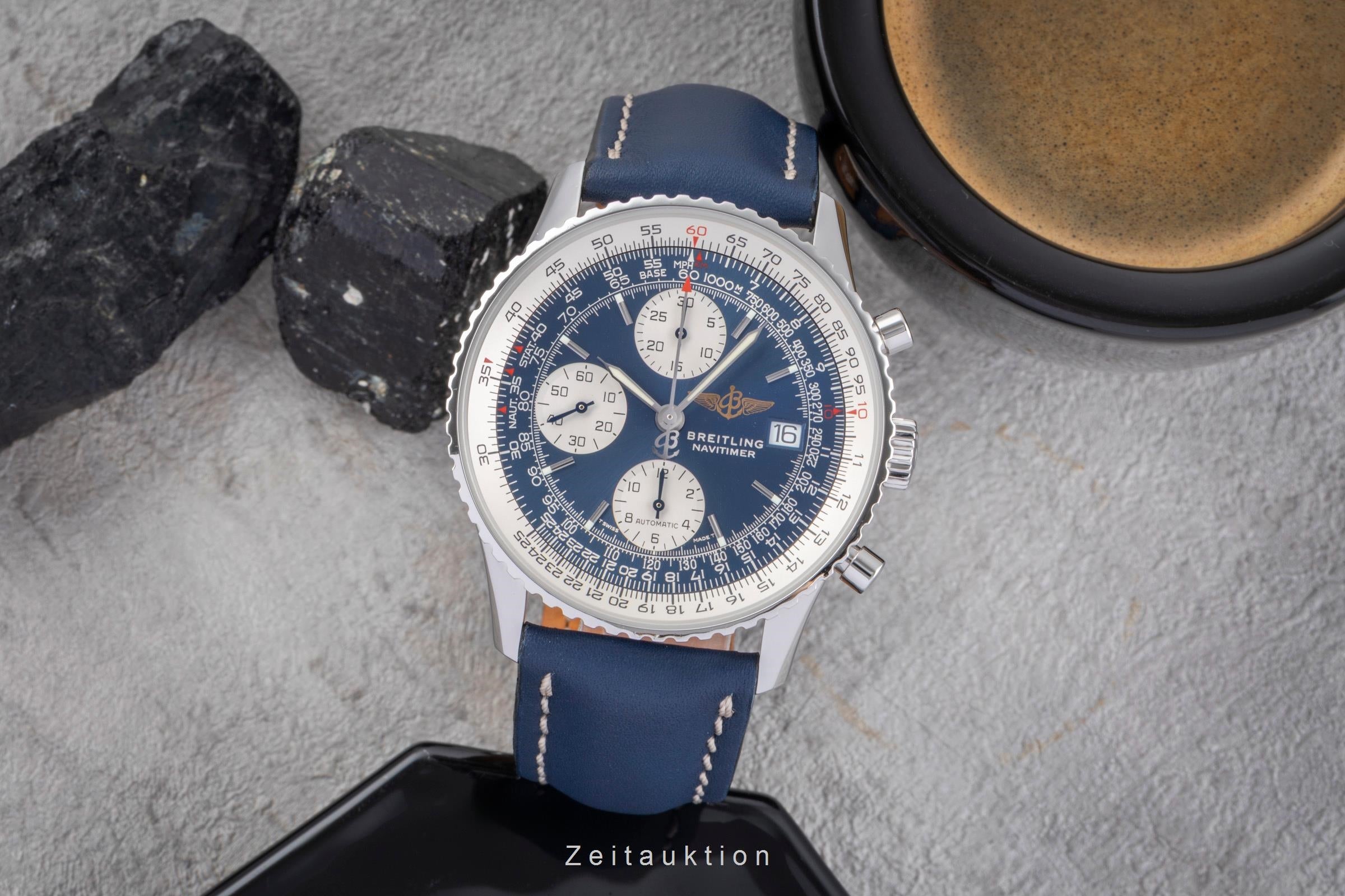 Breitling Old Navitimer Chronograph Edelstahl Automatik Ref. 13322 Klassiker  [2505815]