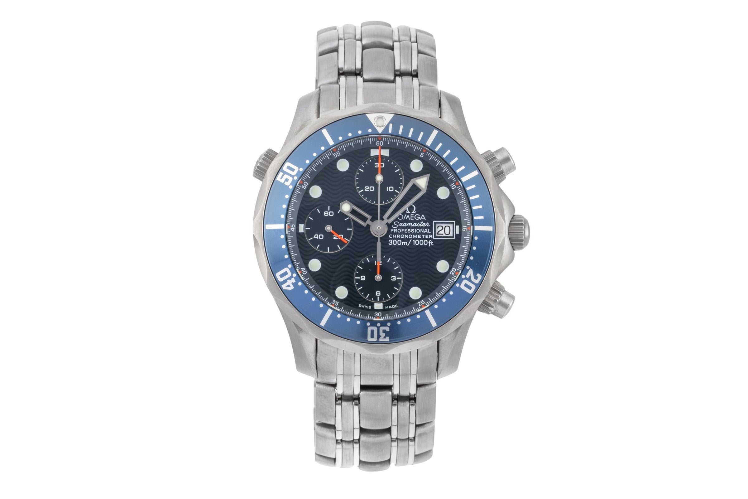 Omega Seamaster chronograph titanium automatic men's watch 2298.80.00  [2505816]
